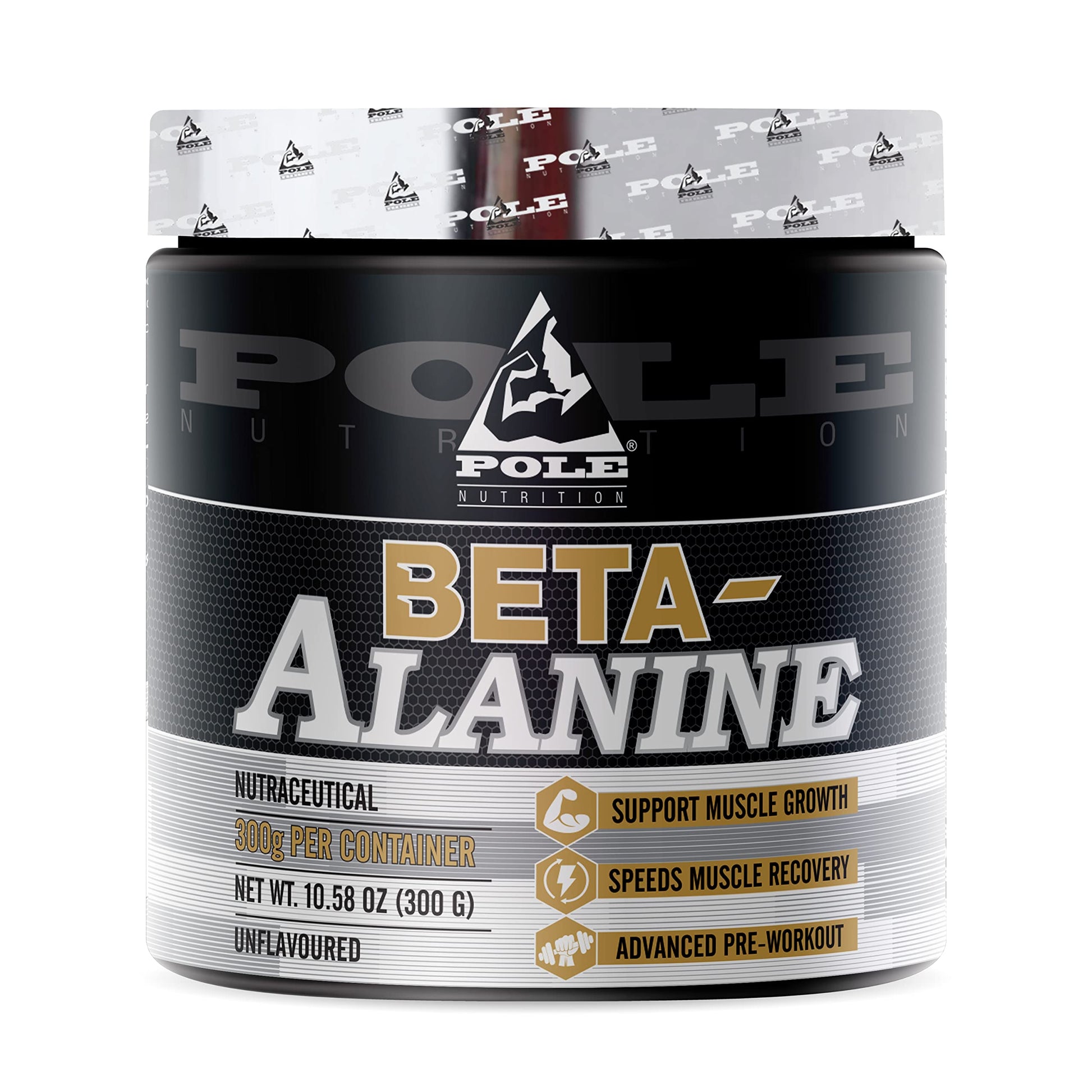 Pole Nutrition Beta-Alanine Powder Unflavored, 75 Serving