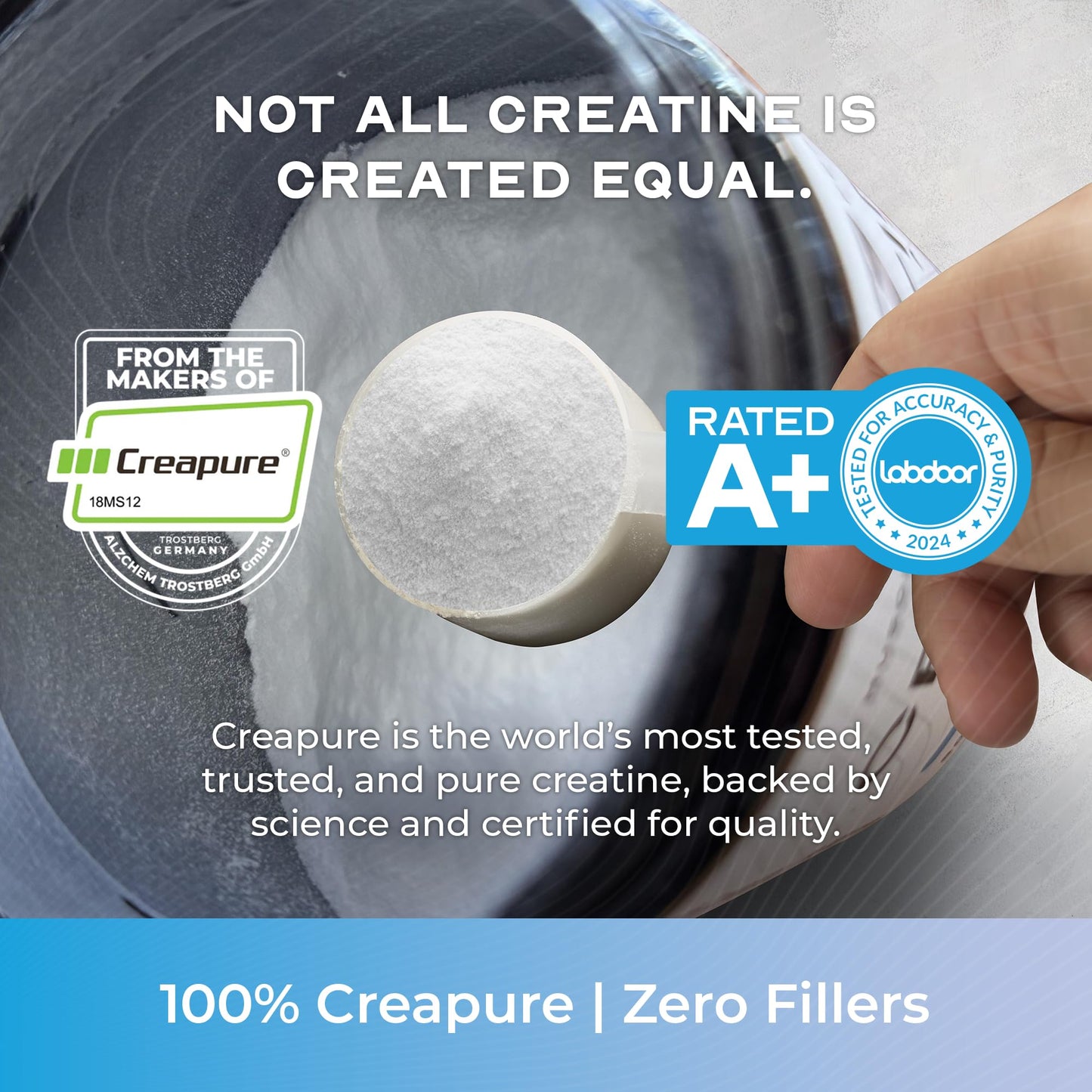 Muscle Feast Creapure Creatine Monohydrate Powder 32
