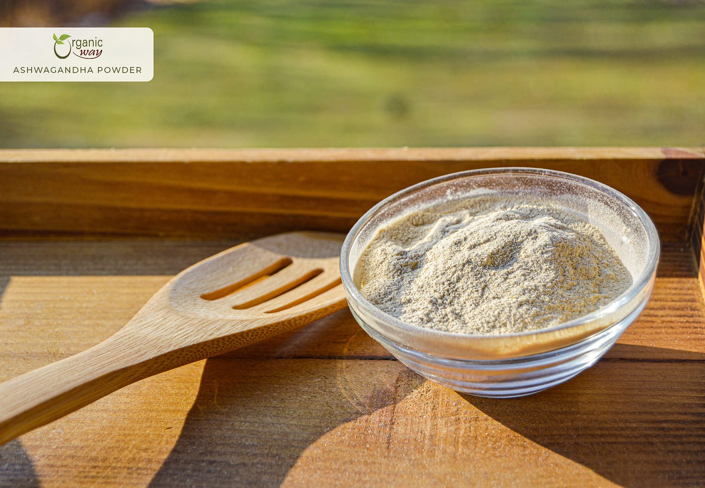 Organic Way Ashwagandha Root Powder (Withania somnifera), 8 Ounces