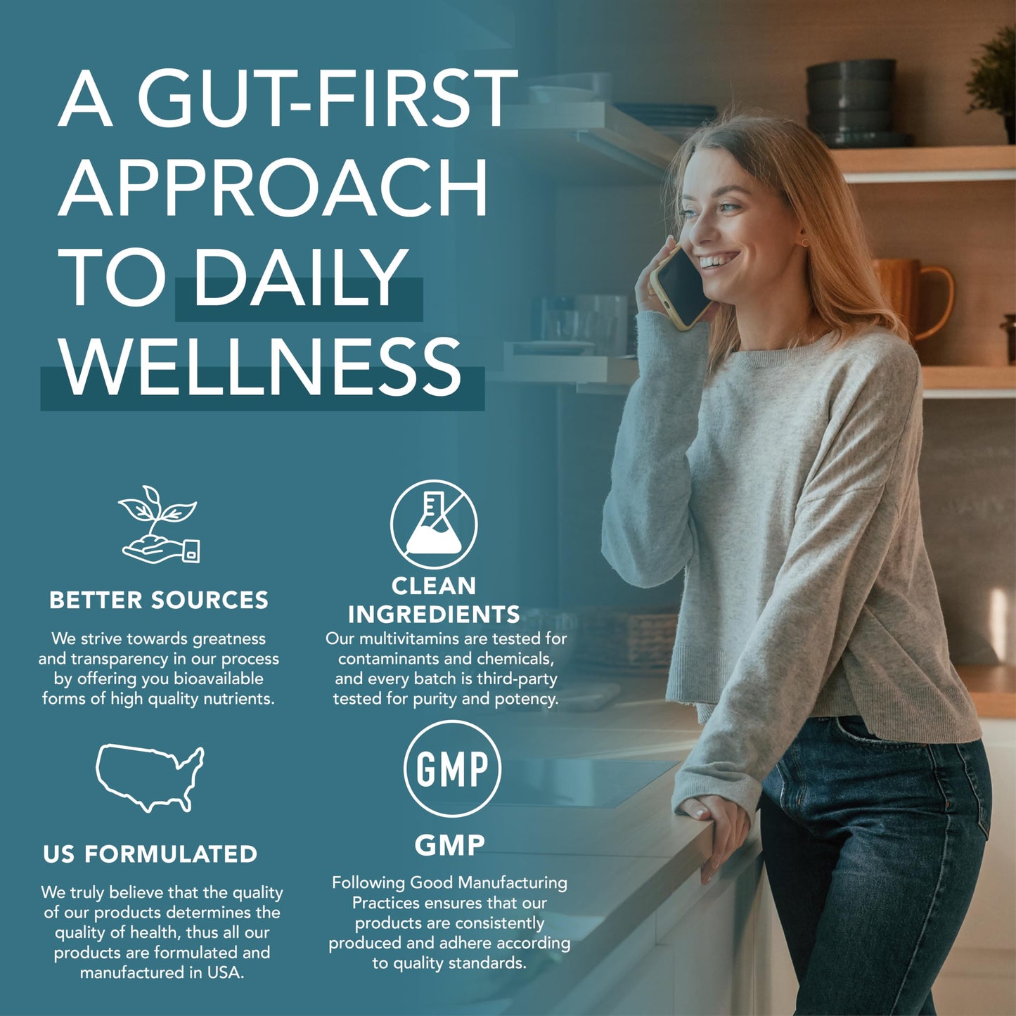 PLANT.O NUTRITION GLP-1 Supplement All in One Appetite Control Metabolic & Gut Support for Men and Women with Pre & Probiotics, Berberine, Cinnamon & Botanicals | 1 Billion CFU, 60 Veggie Capsules