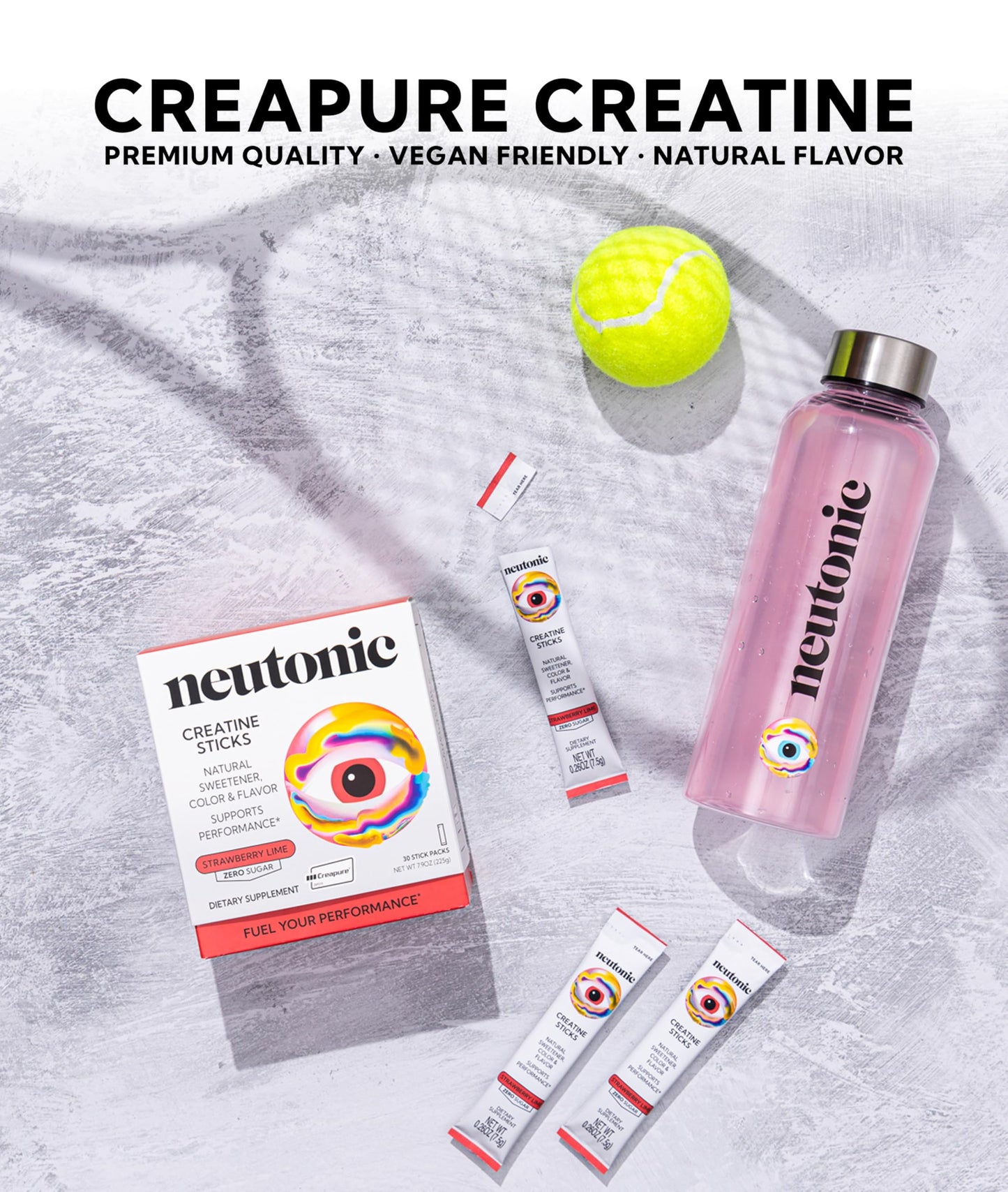 Neutonic Creatine Monohydrate Powder 7.9 Ounce