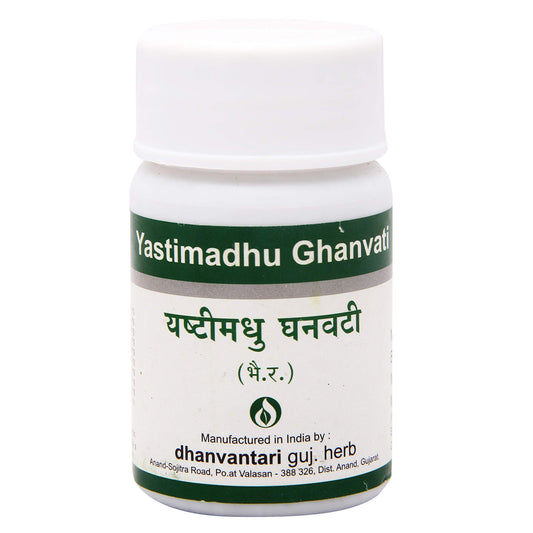 Dhanvantari Yastimadhu Ghanvati Tablet Pack of 4
