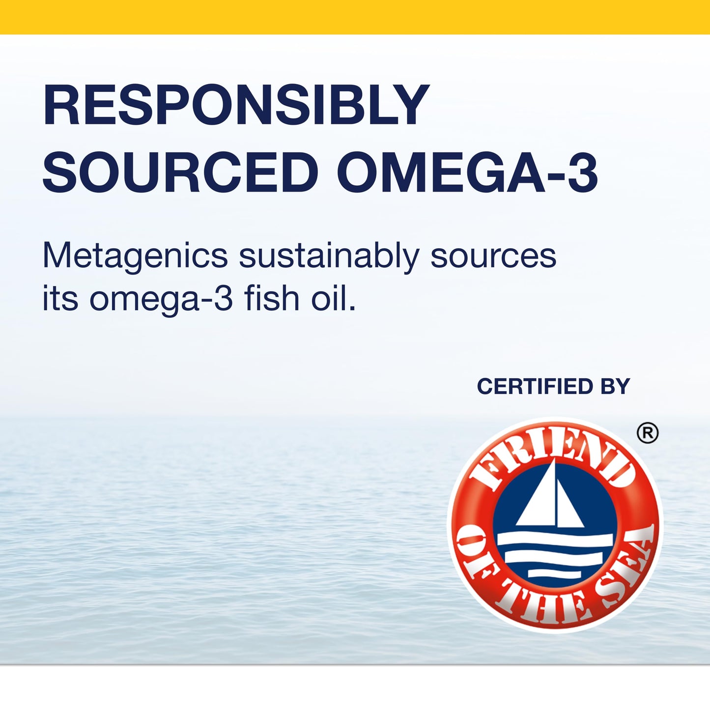 Metagenics OmegaGenics EPA-DHA 1000 mg High Potency Omega-3 Fish Oil Supplement for Heart, Brain & Joint Health Softgels 30