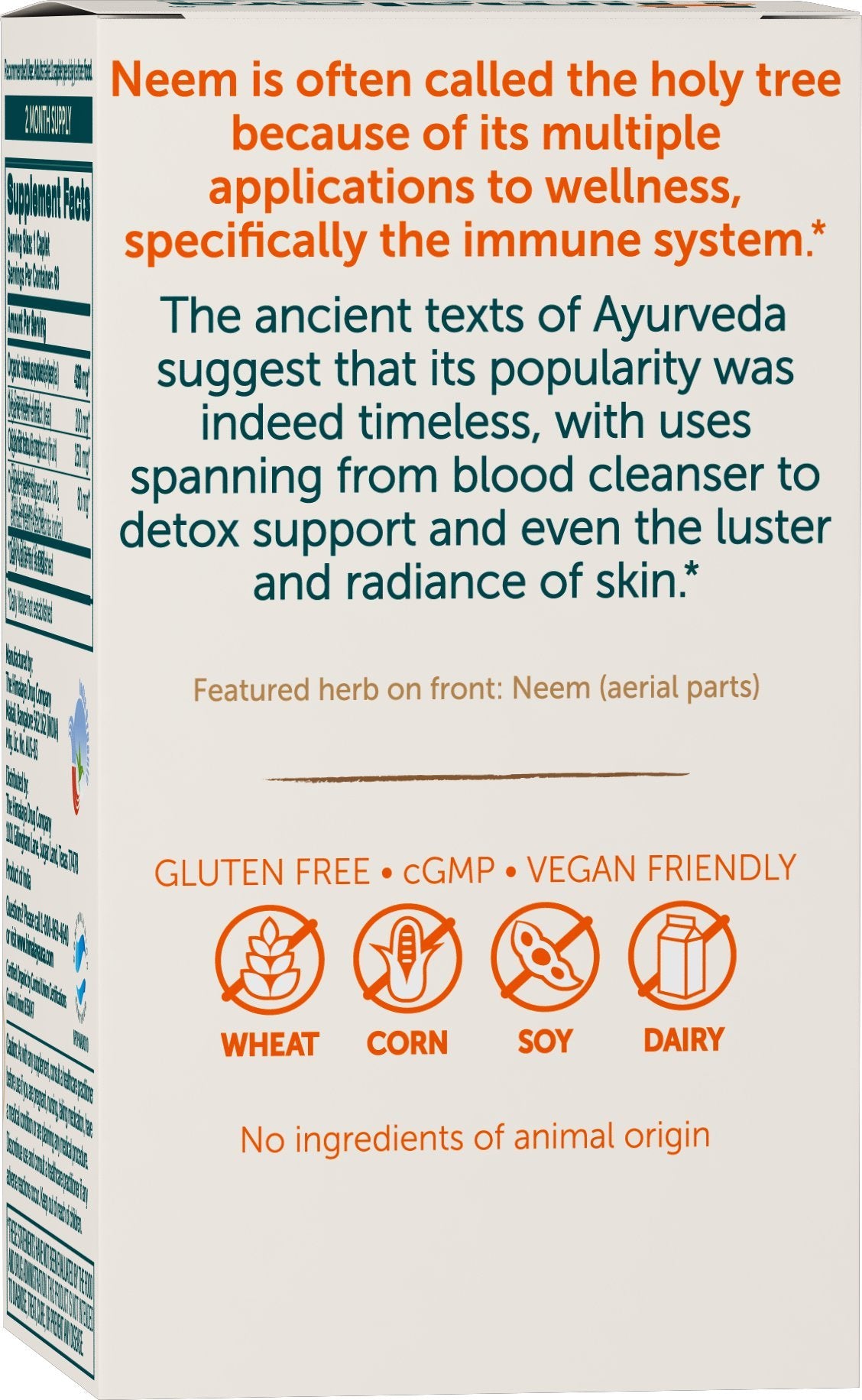 Himalaya Neem Systemic Purifier Capsules 60 Count