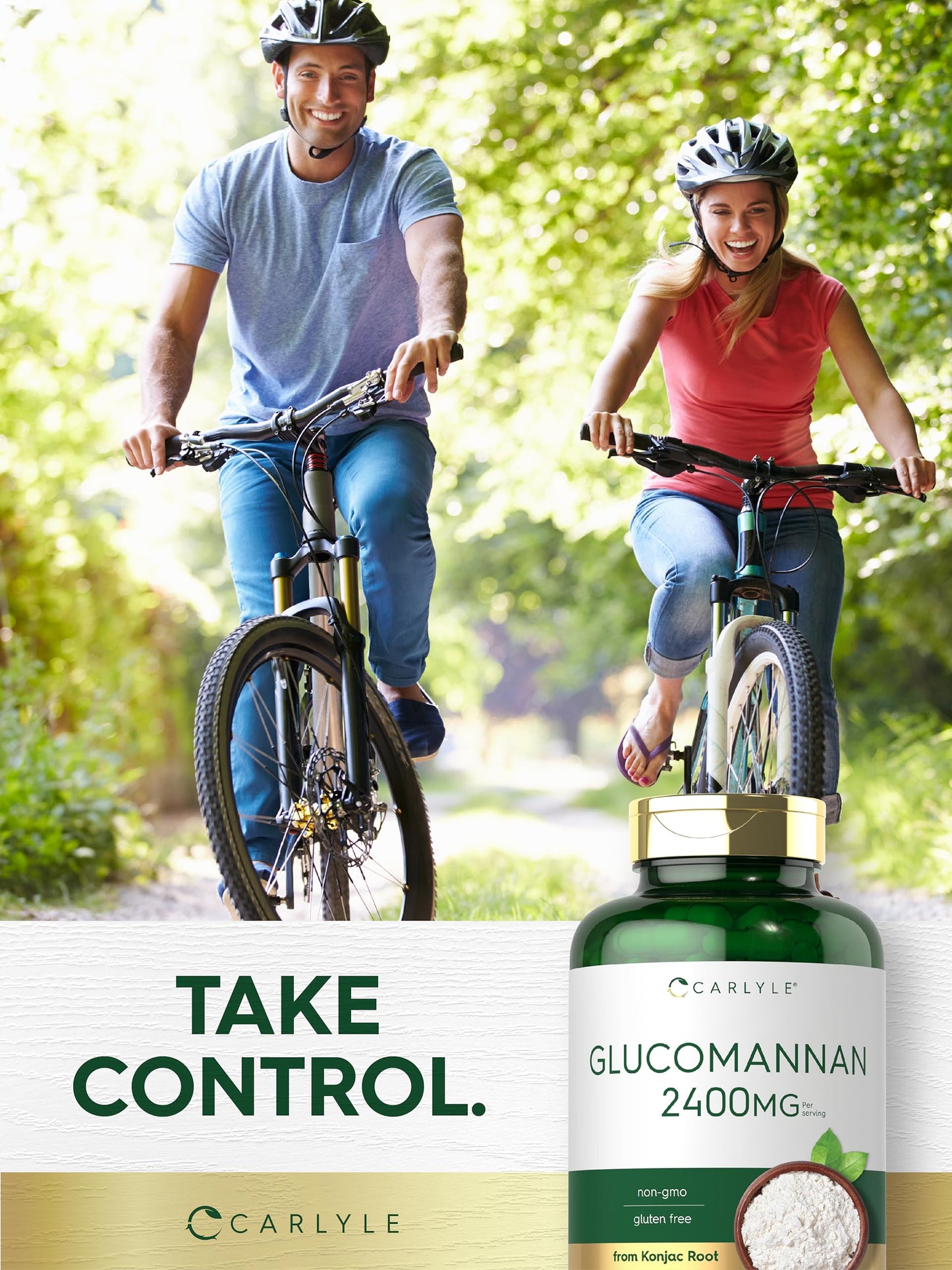 Carlyle Glucomannan Capsules, 200 Count