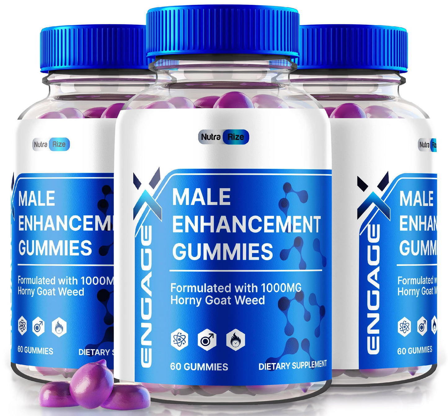 NutraRize Engage X Gummies 180 Gummies