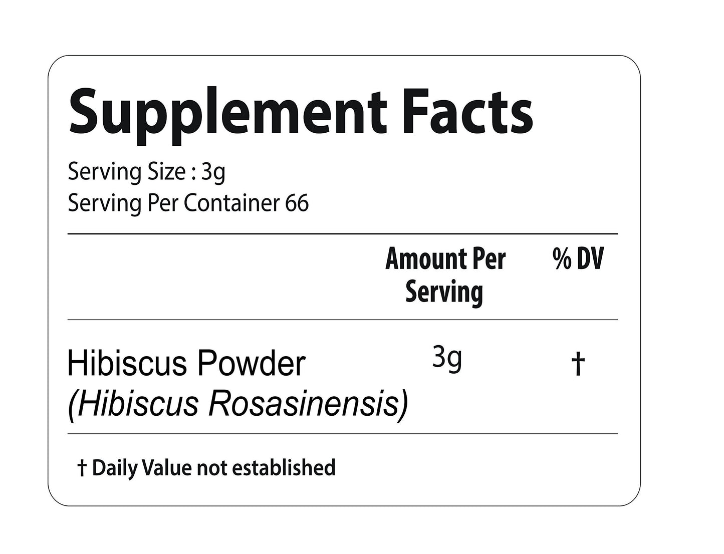 bixa BOTANICAL Hibiscus Powder 16 Ounces