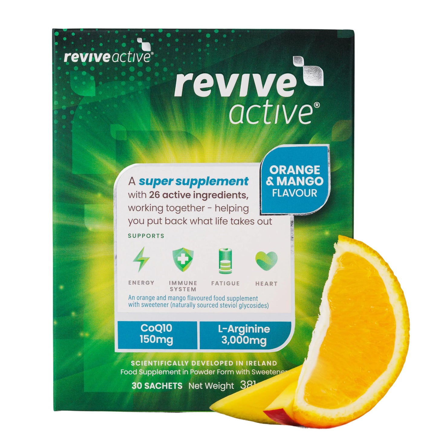 Revive Active Vitamin Mineral and Amino Complex Capsule 30 Count