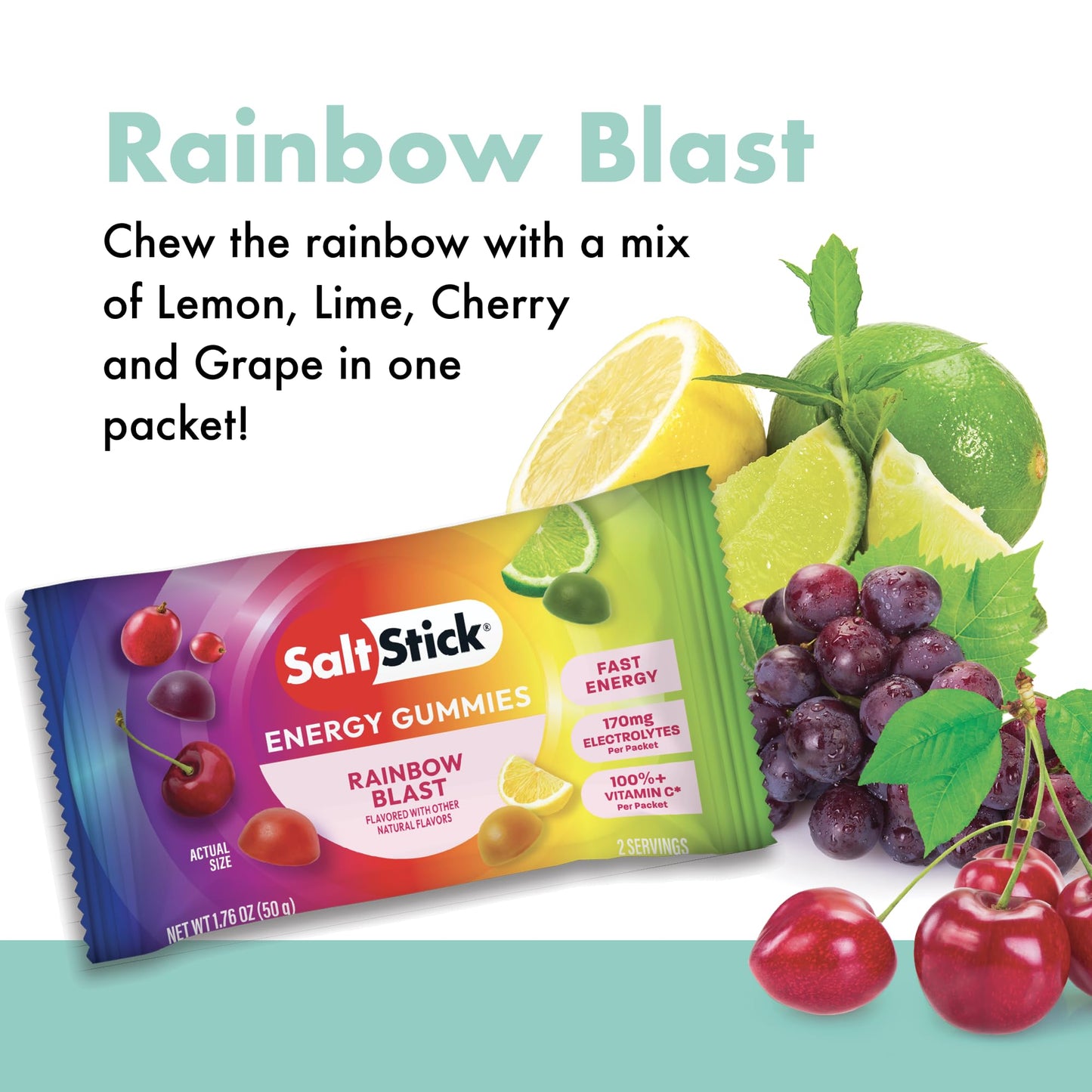 SaltStick Energy Gummies 80 Gummies