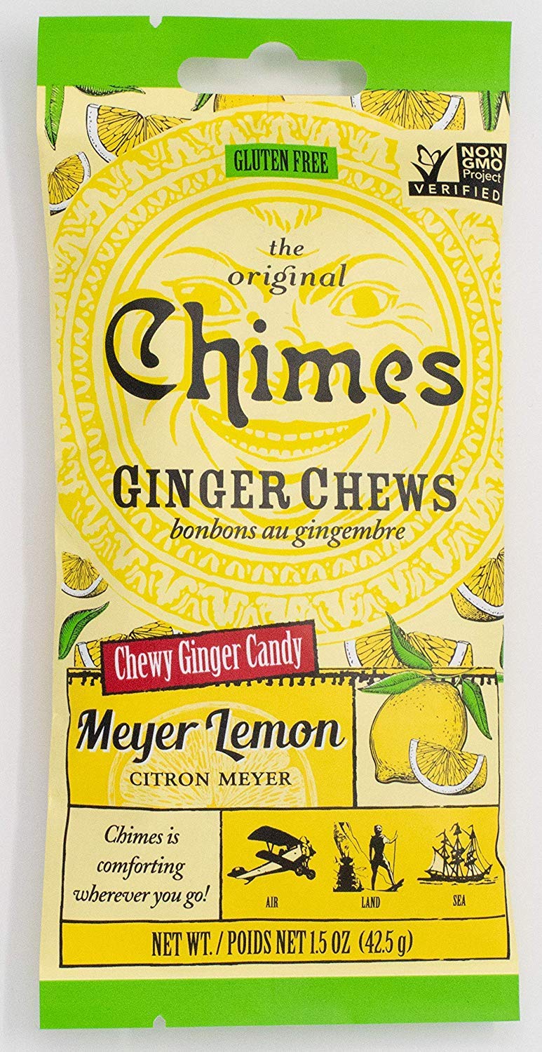 Chimes Ginger Chews Meyer Lemon, 1.5 oz