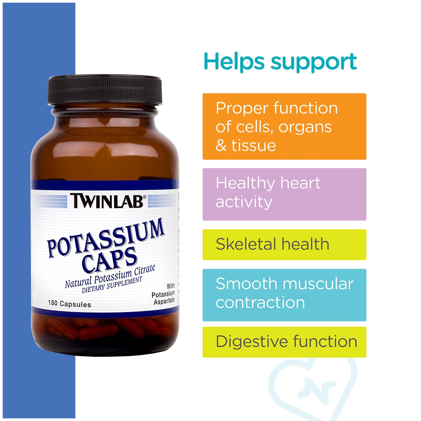 Twinlab Potassium Capsules 540 Count
