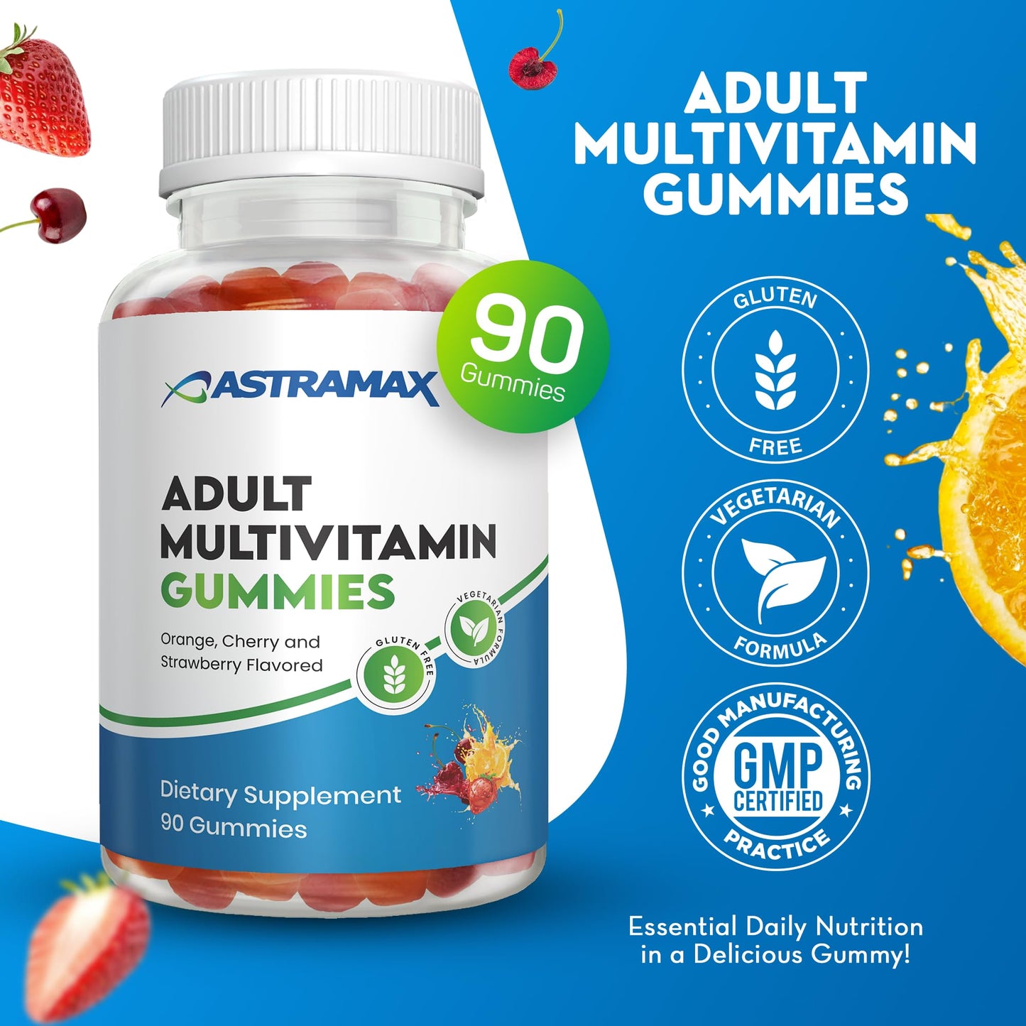 Astramax Adult Multivitamin Gummies 90 Count