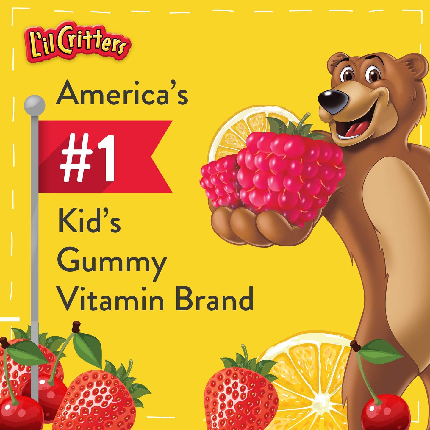 Lil Critters Paw Patrol Gummy Vites Daily Gummy Multivitamin for Kids, 132 Gummies
