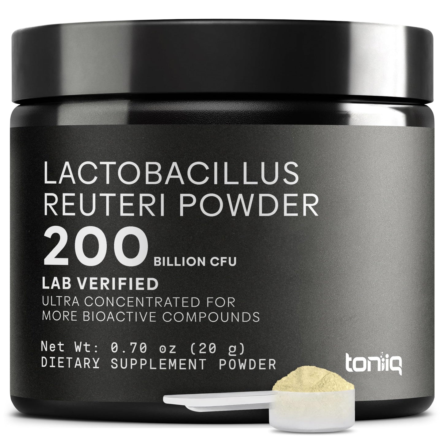 Toniiq L Reuteri Yogurt Starter & Probiotic Powder 0.7 oz