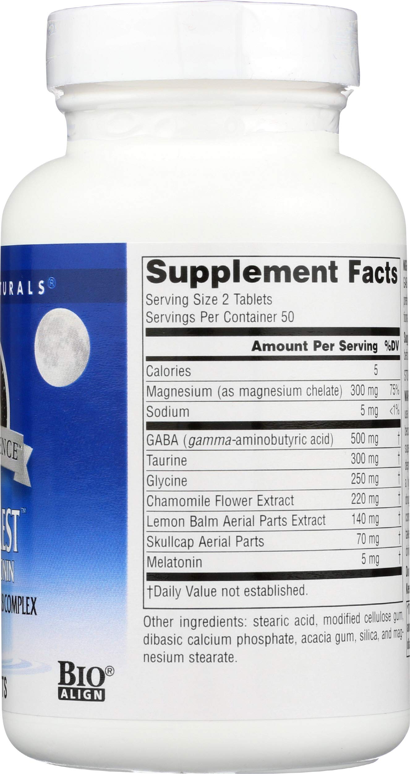 Source Naturals Night Rest with Melatonin 100 Tablets