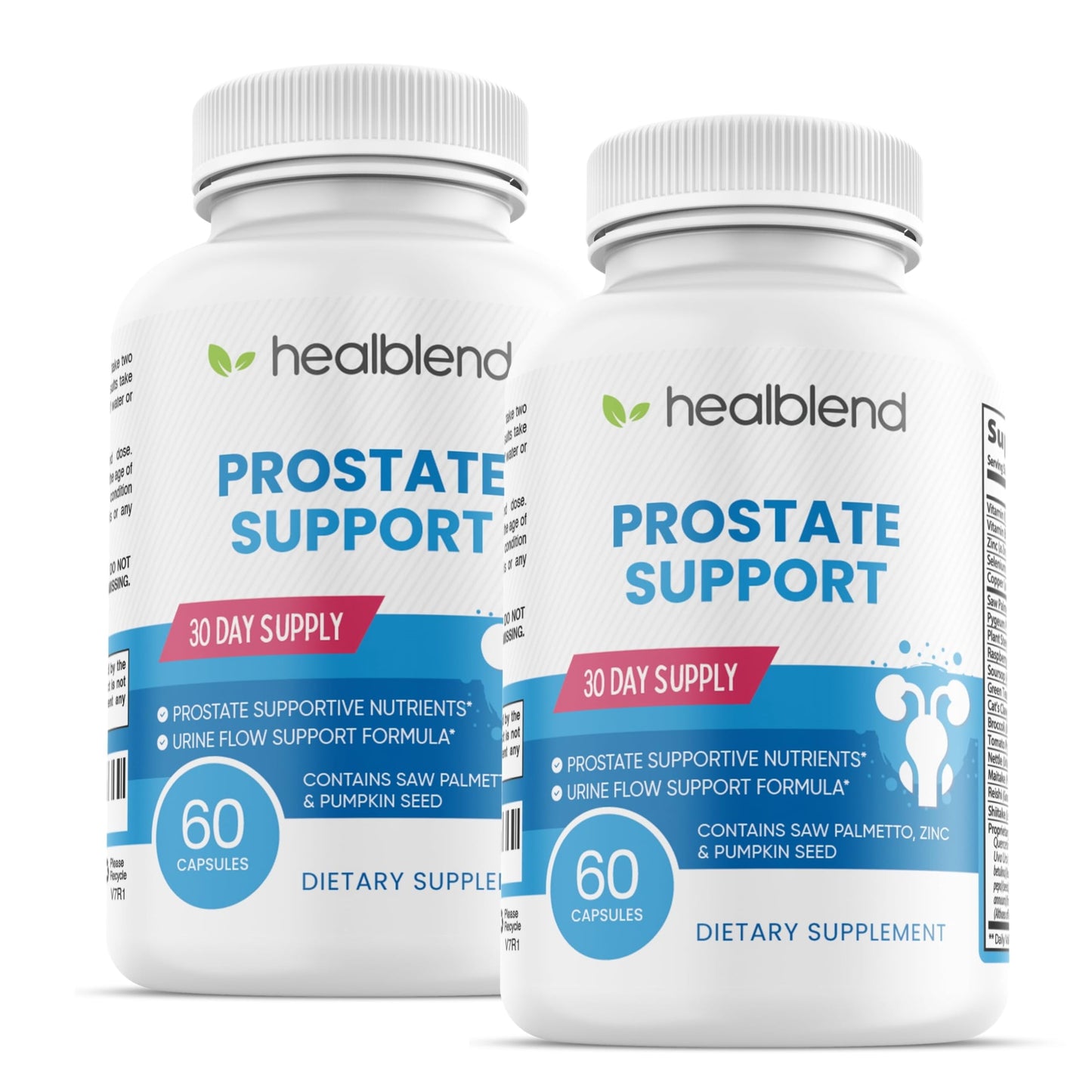 healblend Prostate Formula Capsules, 2-Pack, 60 Capsules
