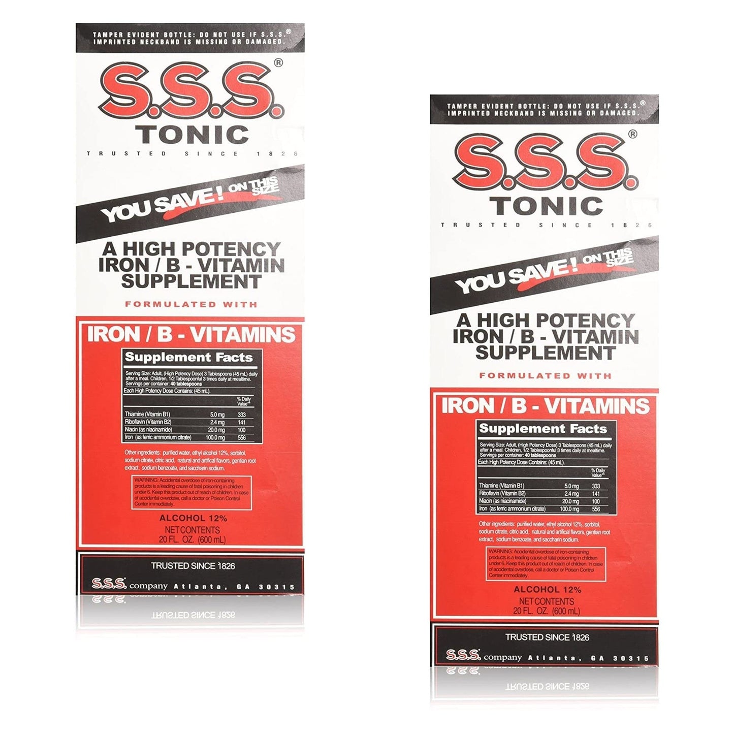 S.S.S. CO. SSS Company S.S.S. Tonic Liquid Large Softgel, 1 Count