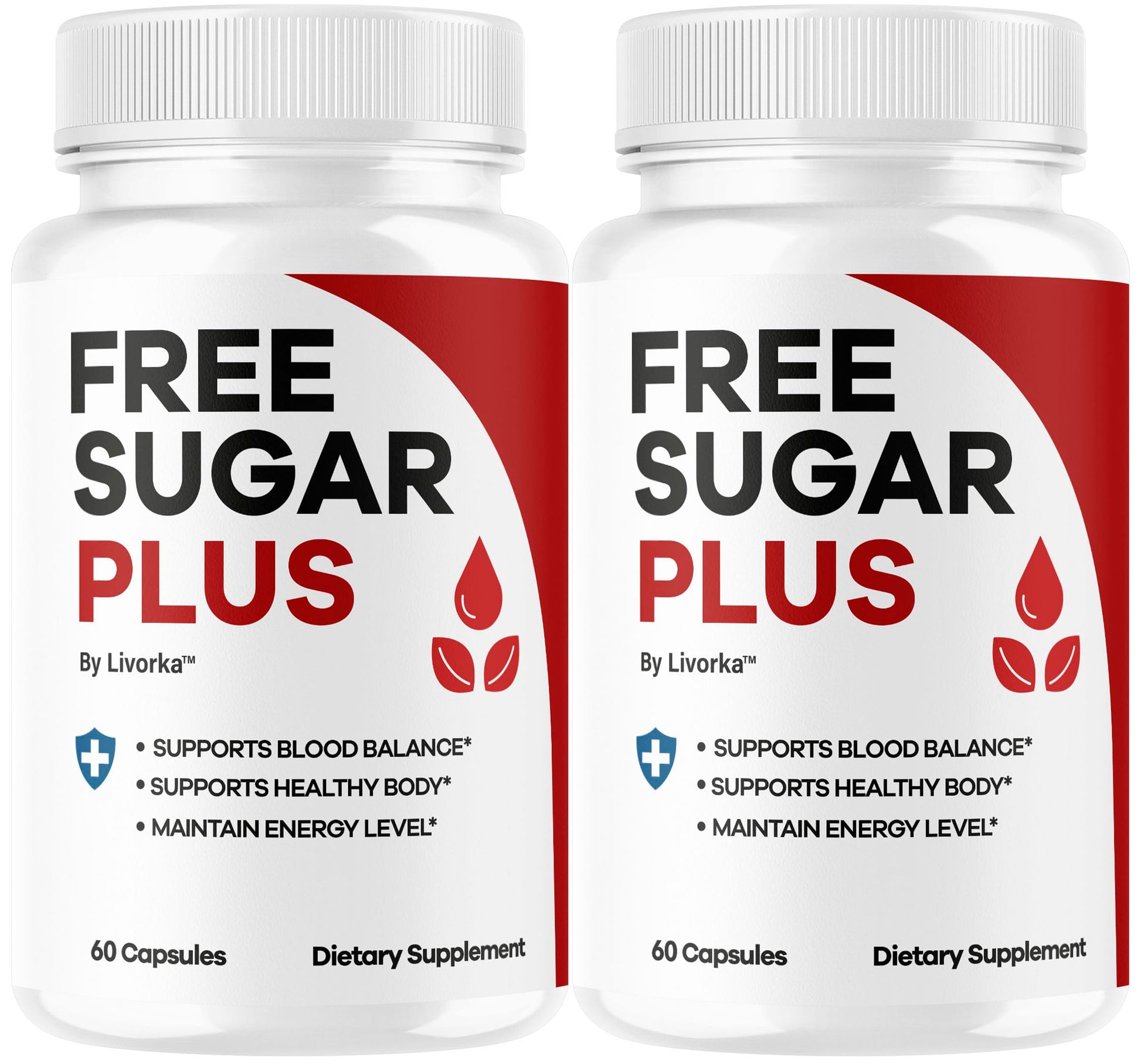 LIVORKA Free Sugar Plus Capsules, 120 Capsules