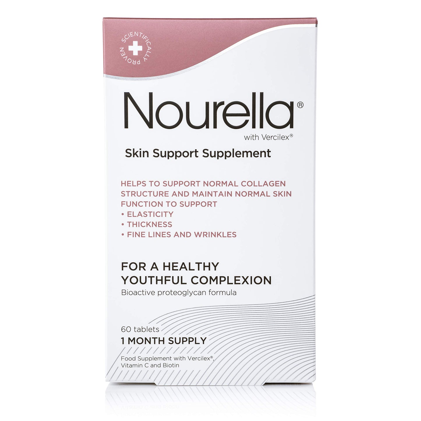 Nourella Active Skin Support Supplement Tablet, 60 Count