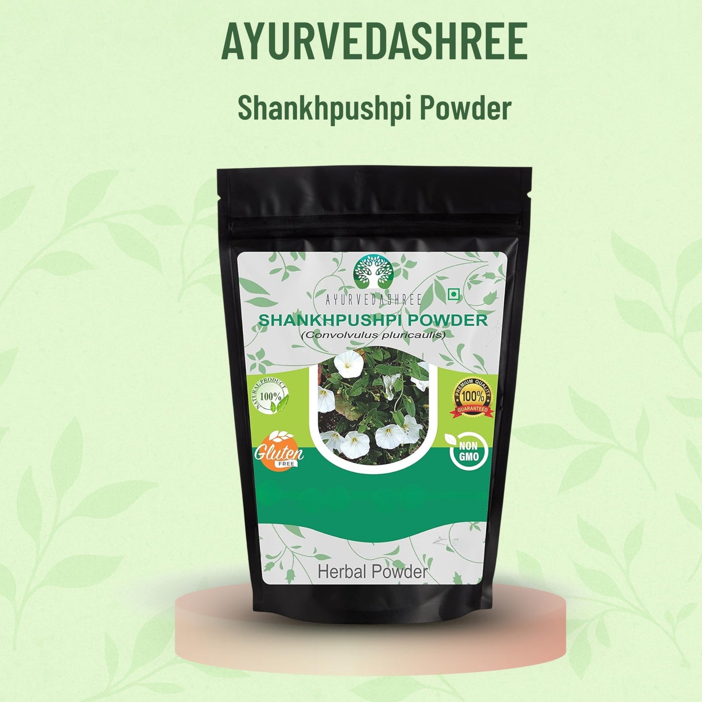 AYURVEDASHREE Shankhpushpi Powder 7.05 Ounce