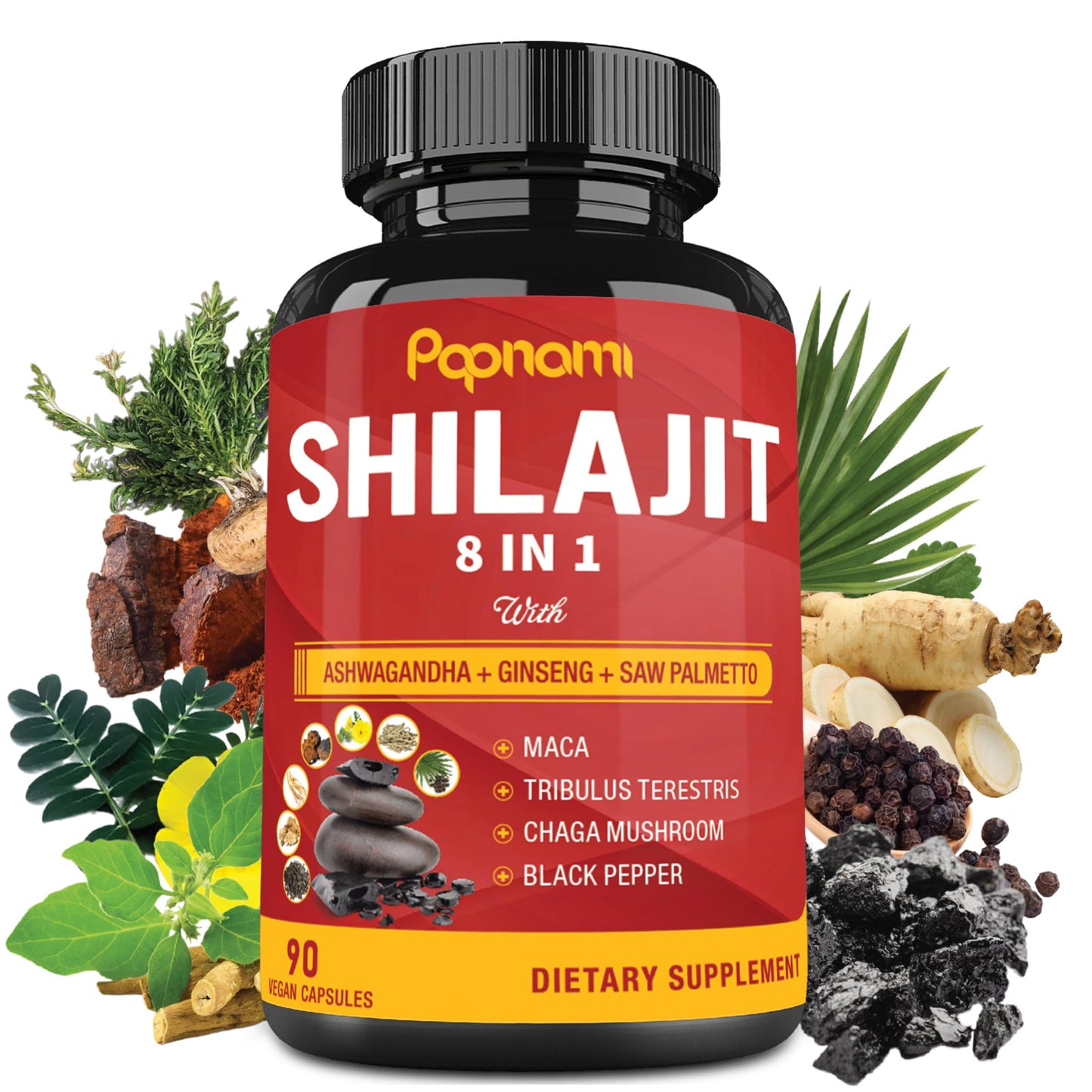 Papnami Shilajit Himalayan Capsules 90 Count