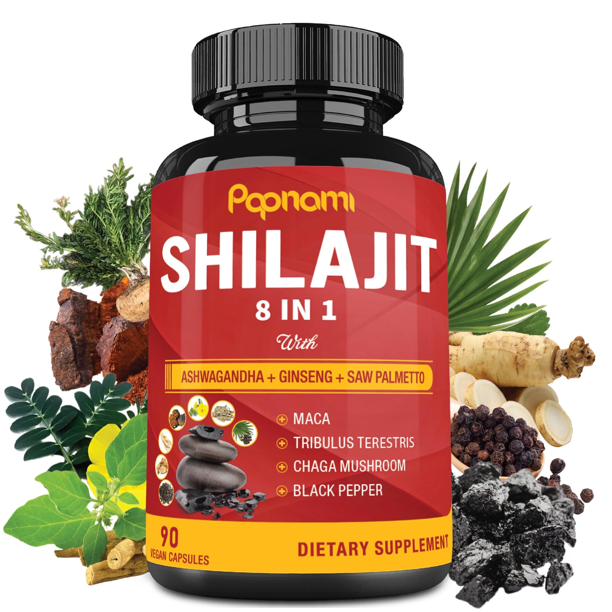 Papnami Shilajit Himalayan Capsules 90 Count