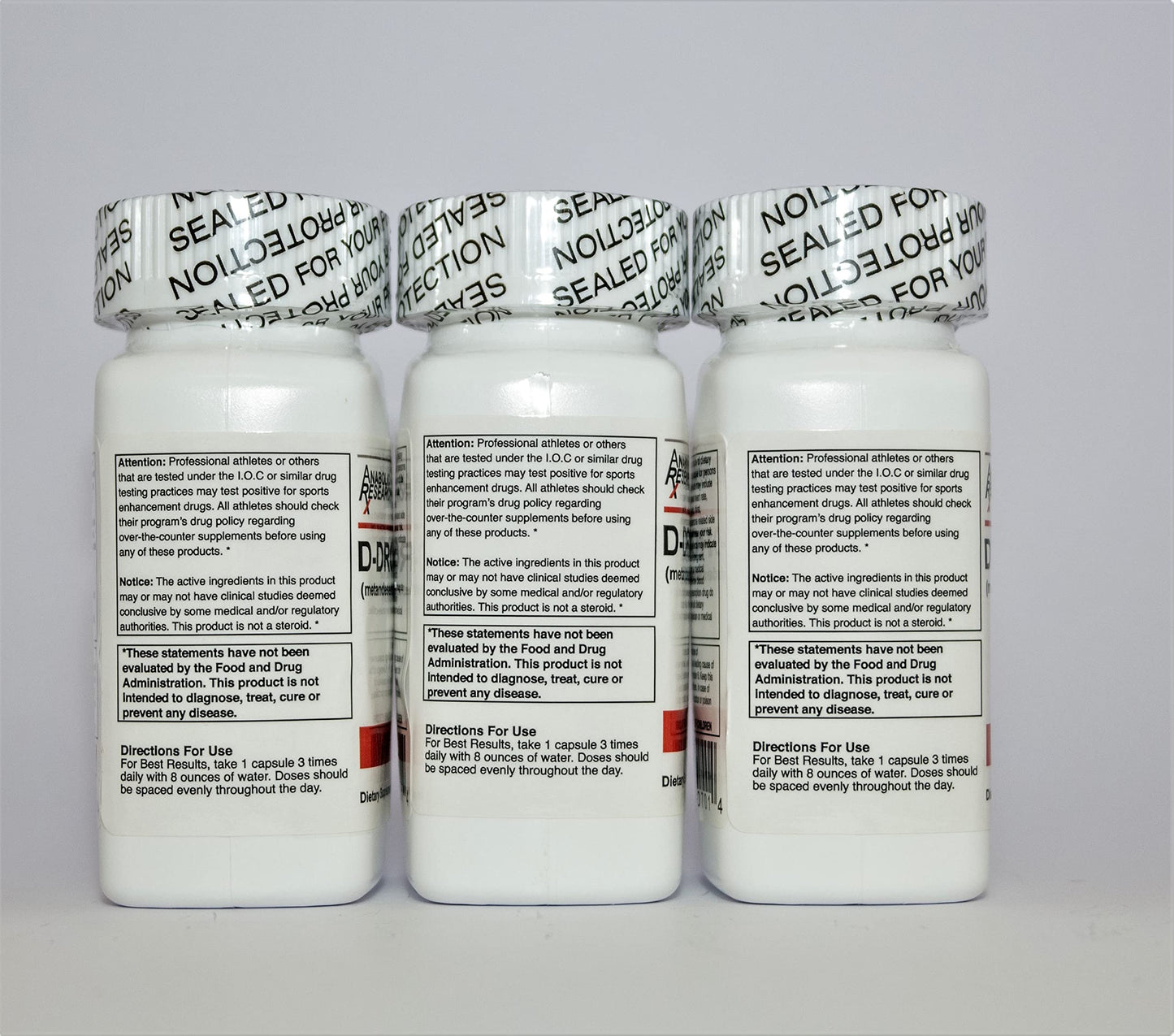 Anabolic Research D-Drodiol 25 Capsules 270 Capsules