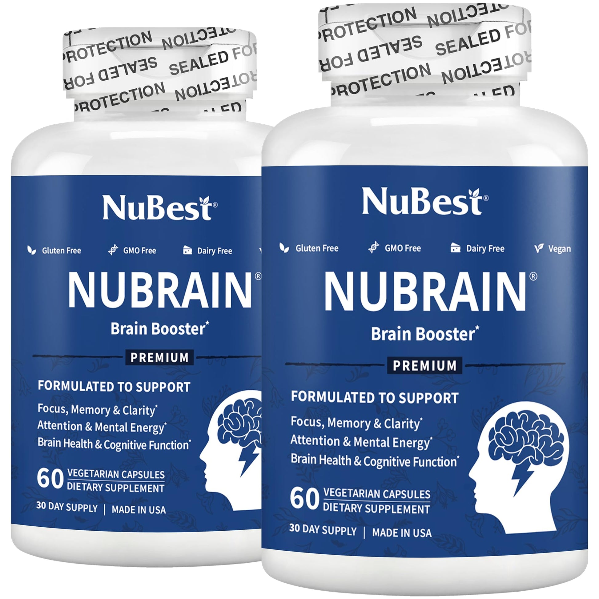 NuBest NuBrain Booster 120 Capsules
