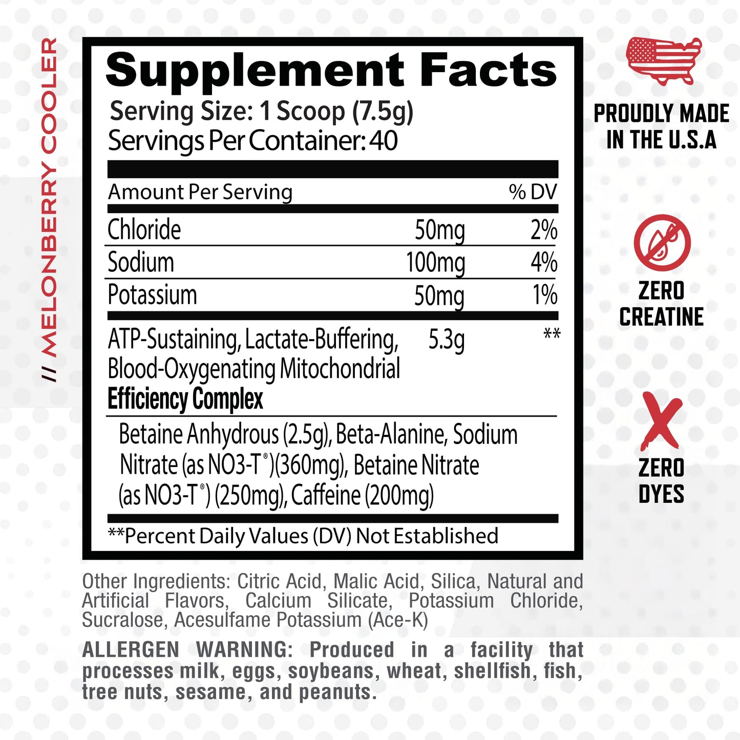 Purus Labs Condense Endurance & Pump Enhancing Pre Workout Powder 11.2
