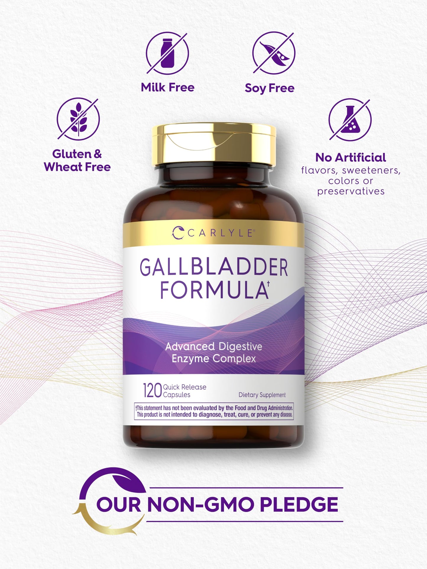 Carlyle Gallbladder Formula Supplement Capsule 120 Count