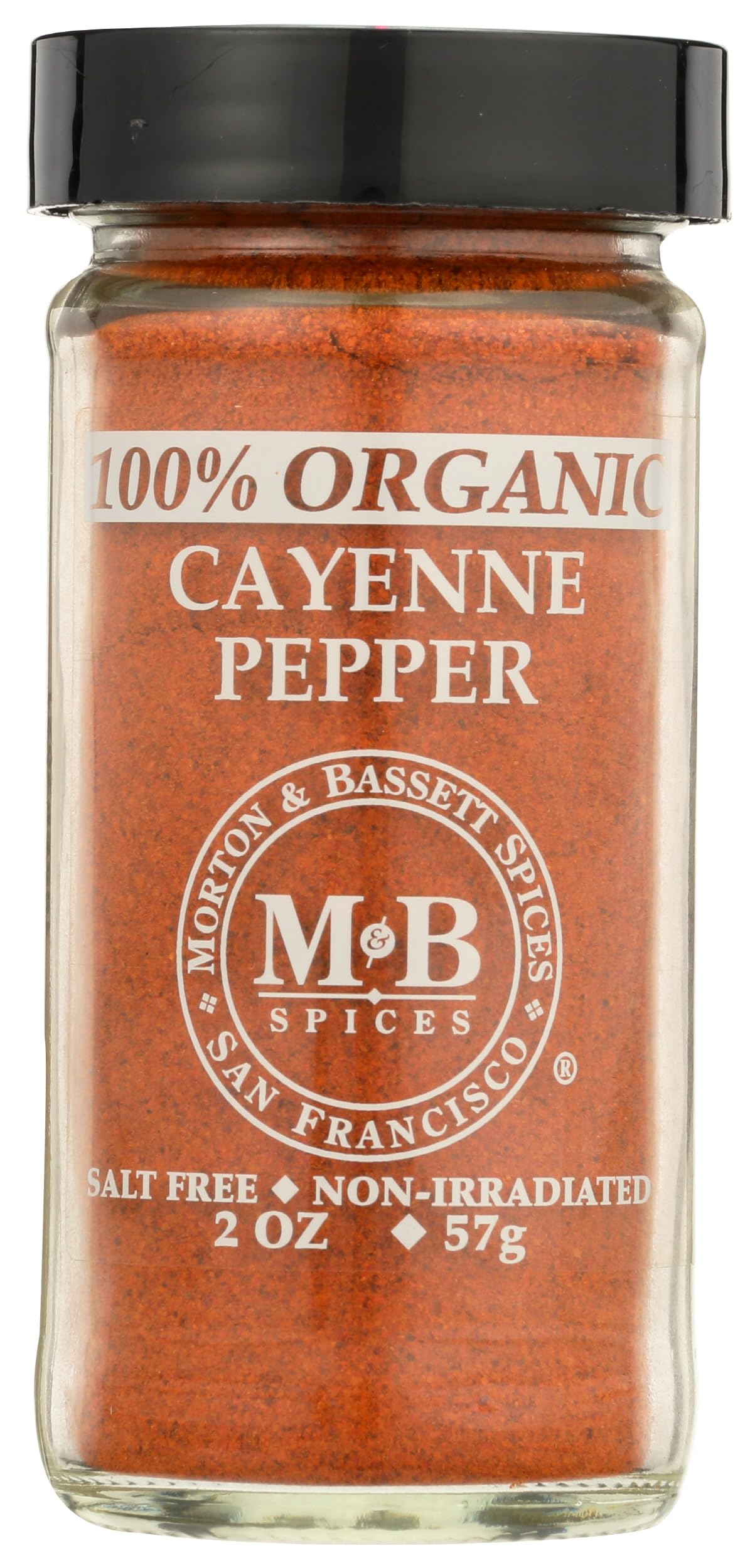 Morton & Bassett Cayenne Powder, Organic, 2 Oz