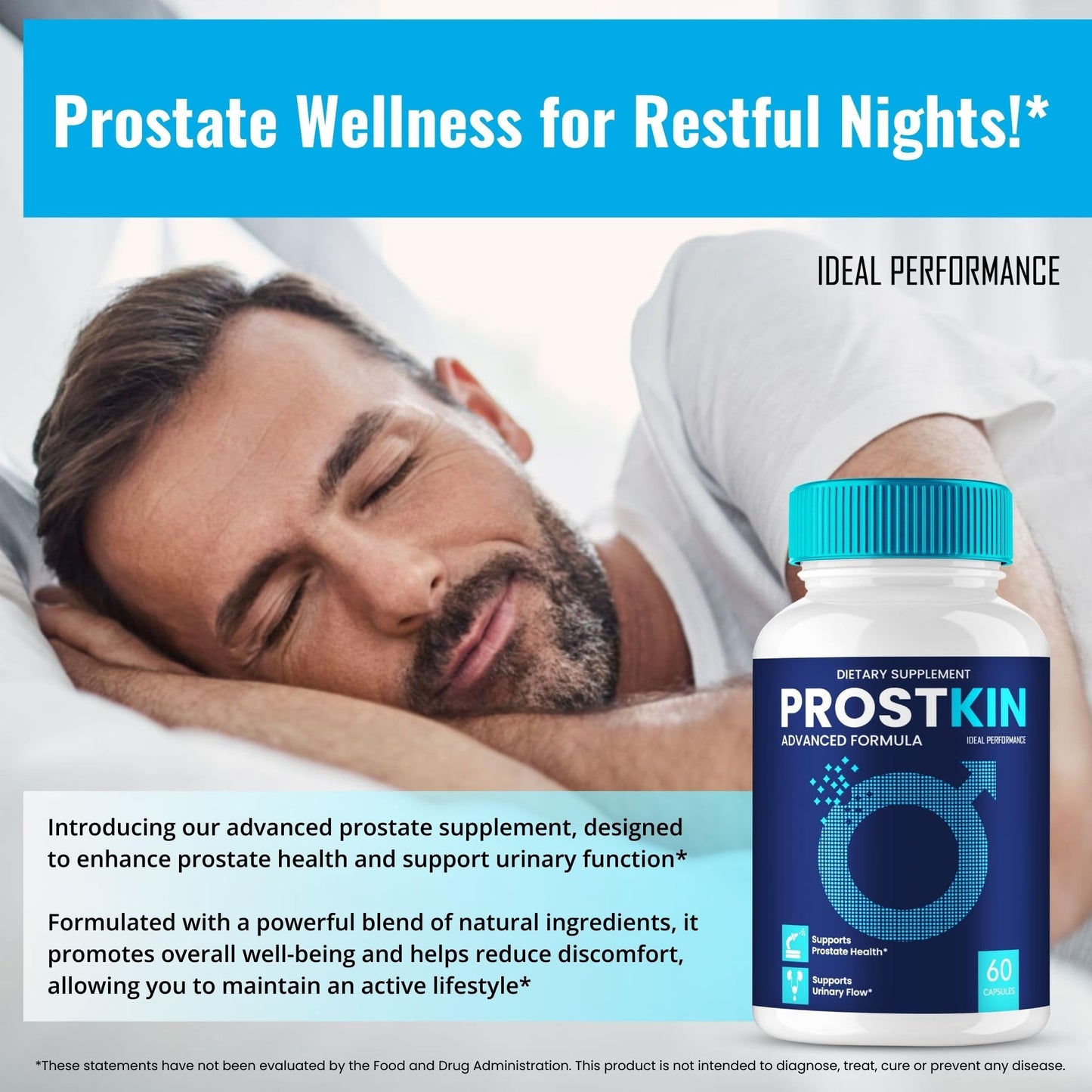 Ideal Performance ProstKin for Prostate 120 Capsules