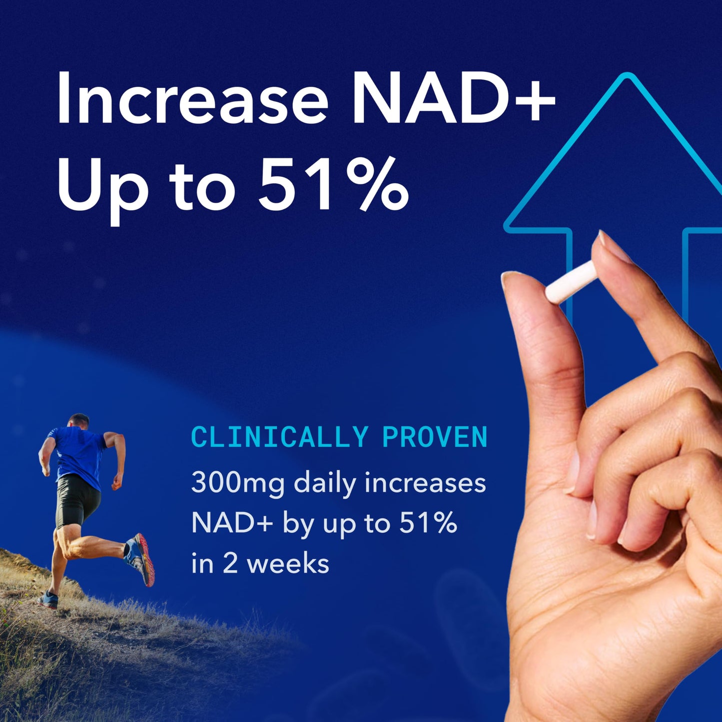 TRU NIAGEN Patented NAD Supplement 300mg Capsule 30 Capsules