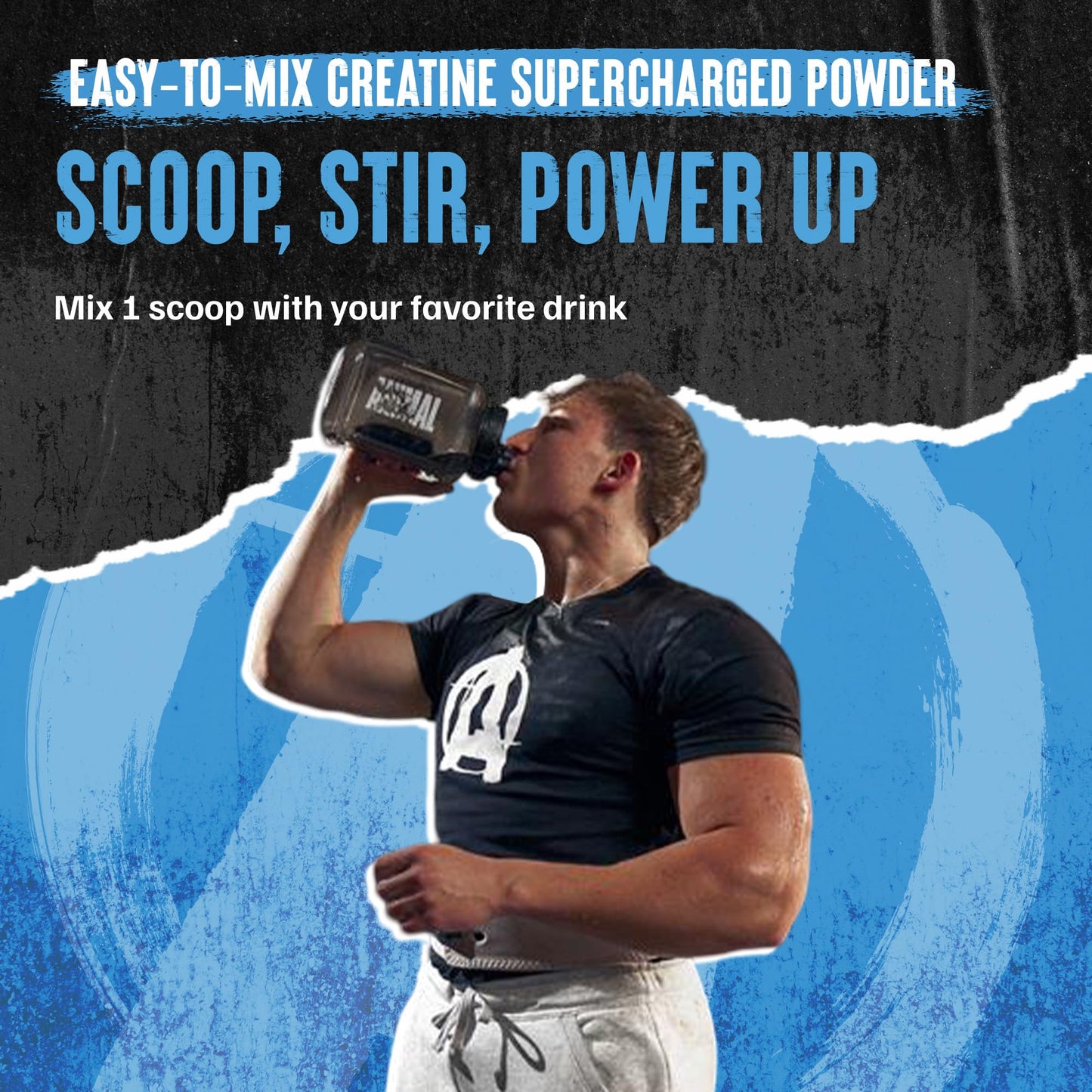 Animal Supercharged Creatine Powder Watermelon 9.95 Ounce