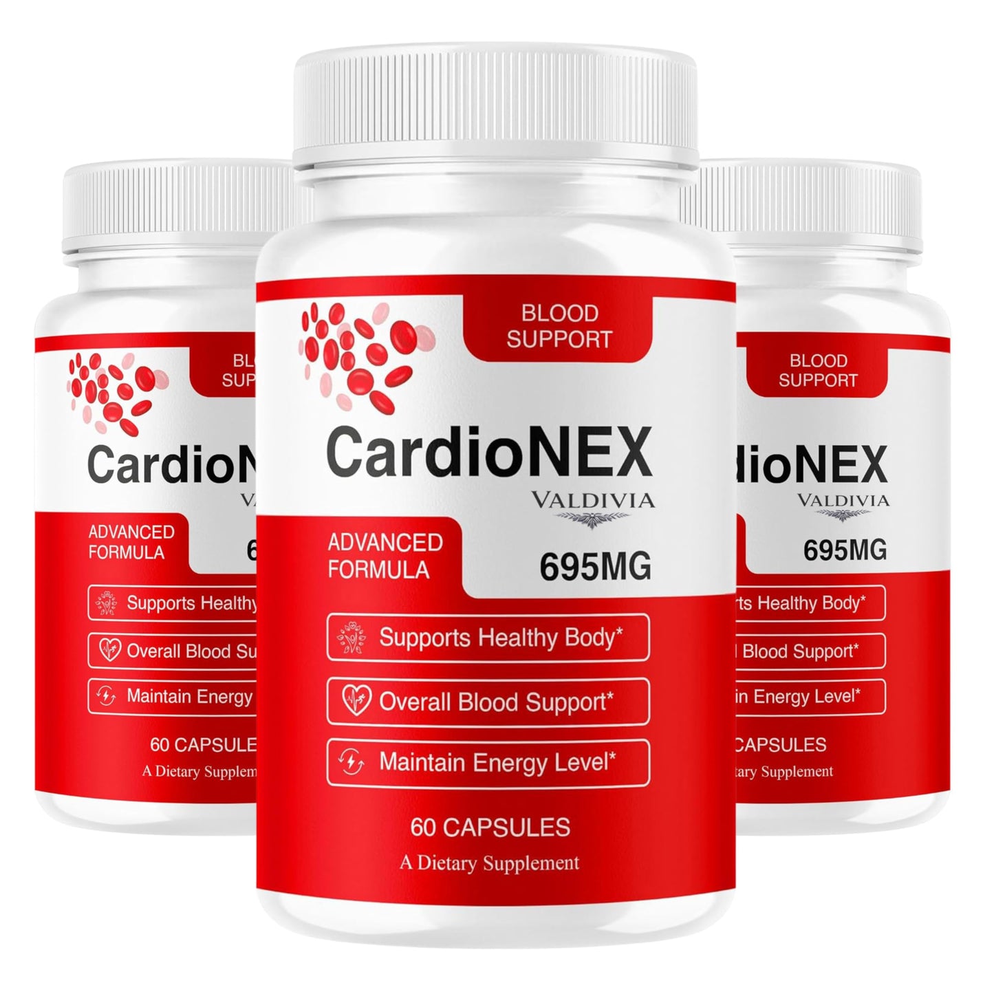 Valdivia CardioNEX Premium Support Advanced Formula Capsules, 180 Capsules