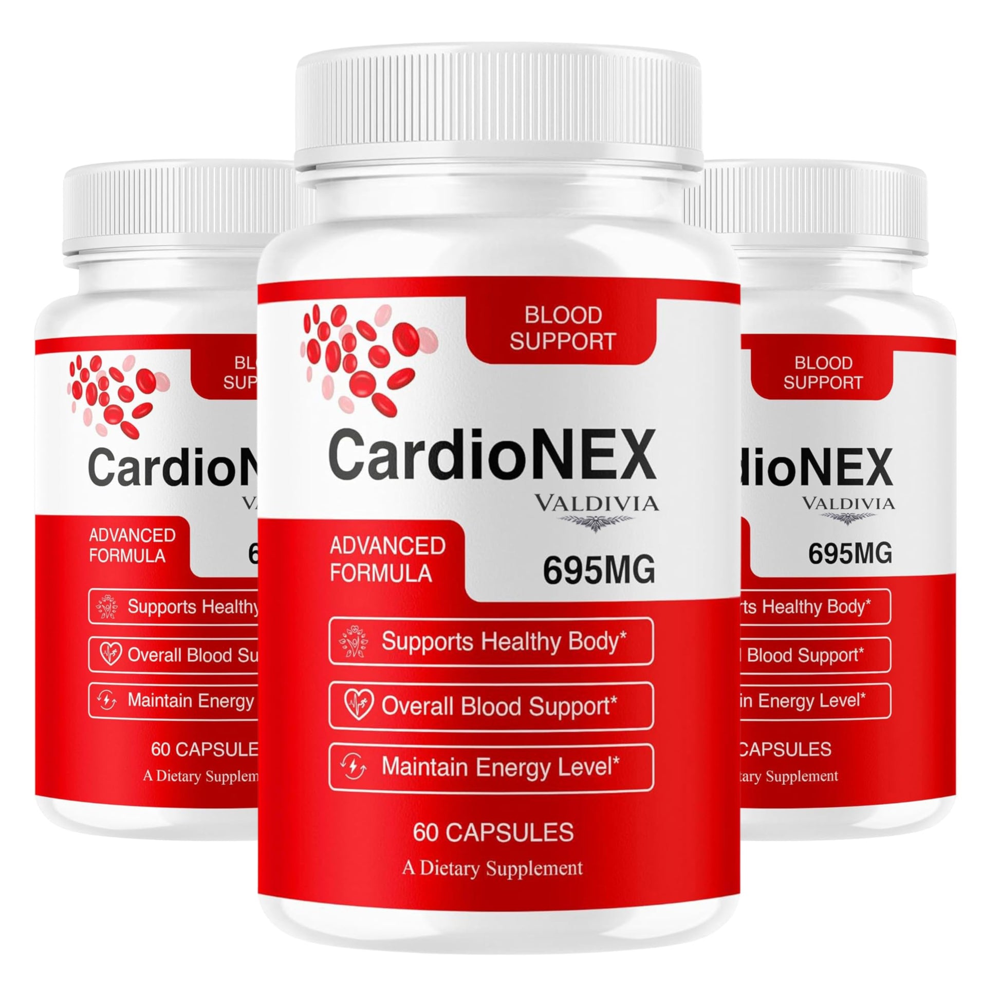 Valdivia CardioNEX Premium Support Advanced Formula Capsules, 180 Capsules