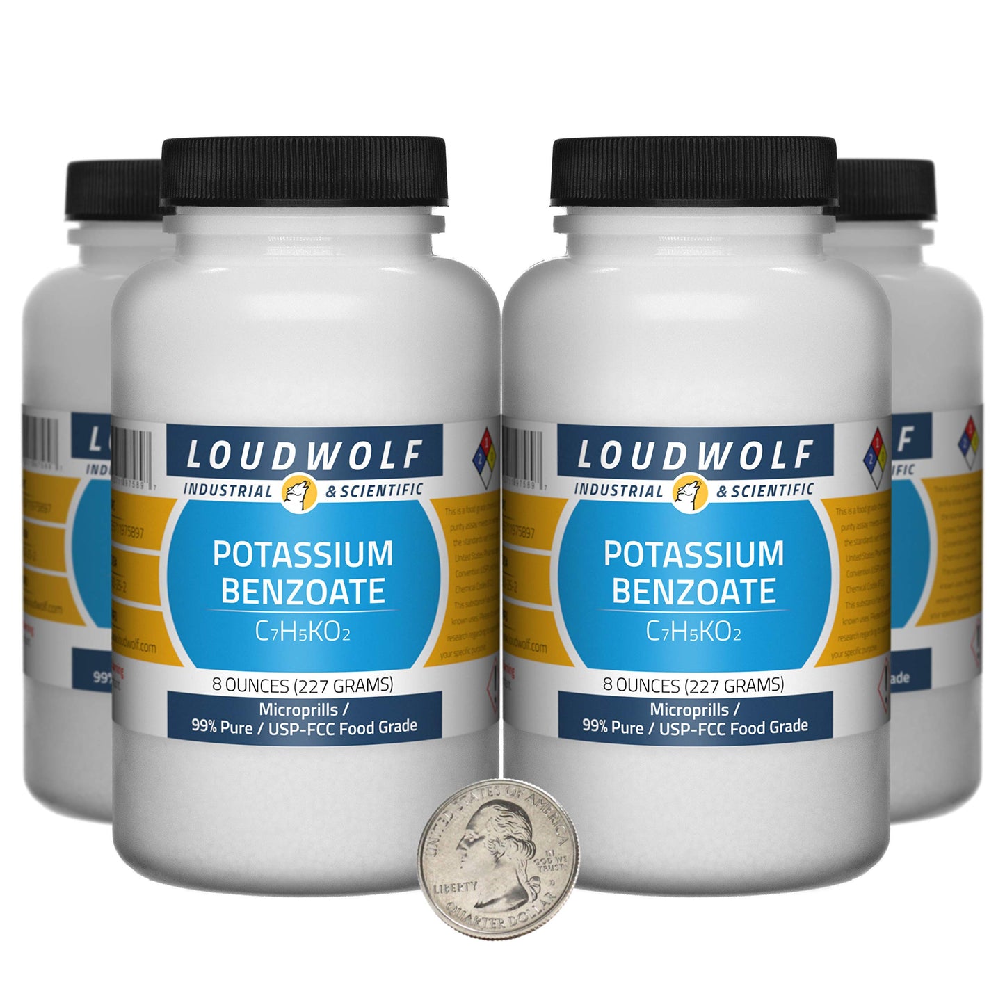 Loudwolf Potassium Benzoate Powder, 32 oz