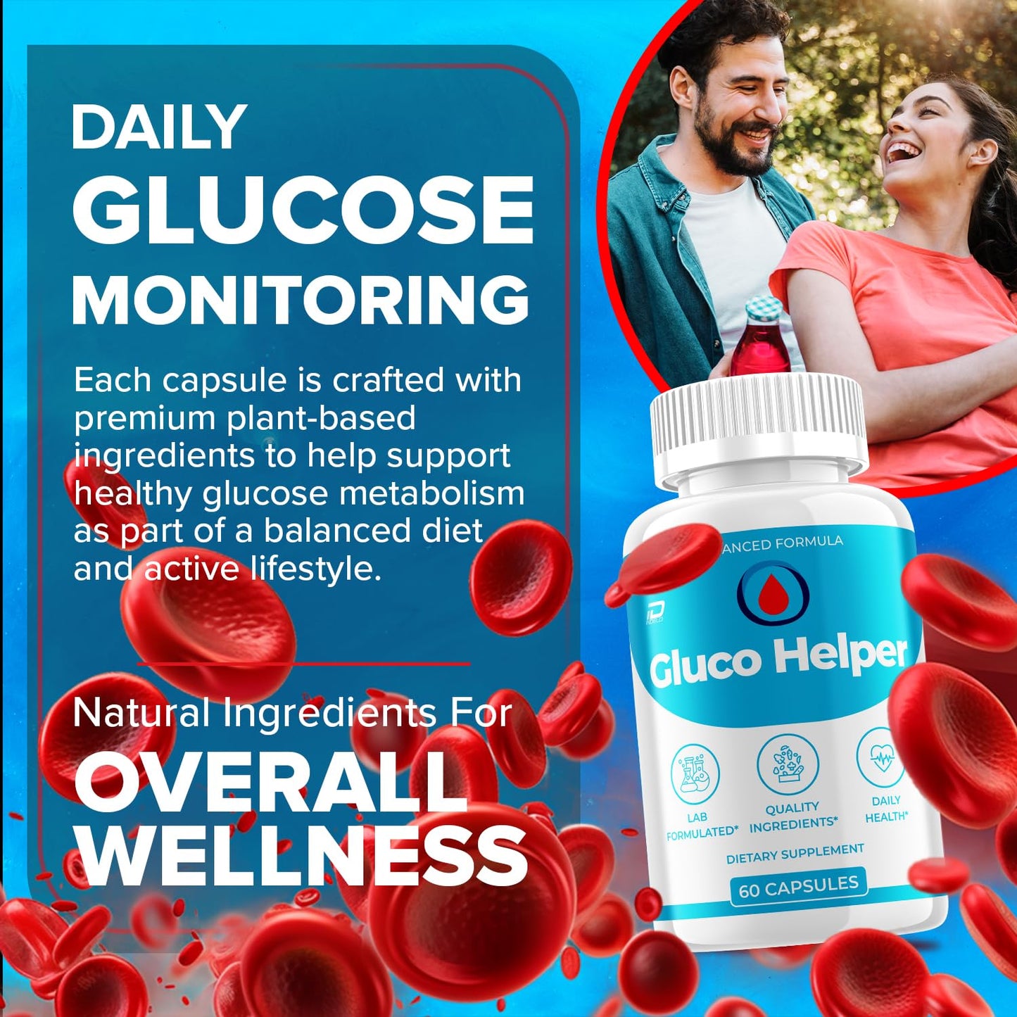 Indelo Gluco Helper Capsules 120 Capsules
