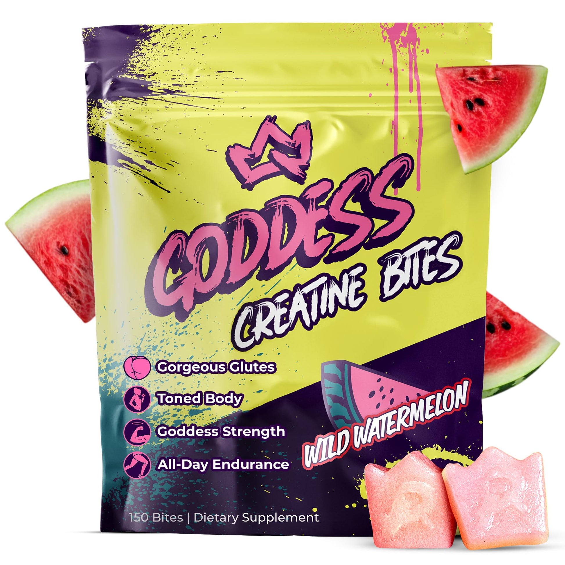 Primal Queen Creatine Gummies, 150 Gummies