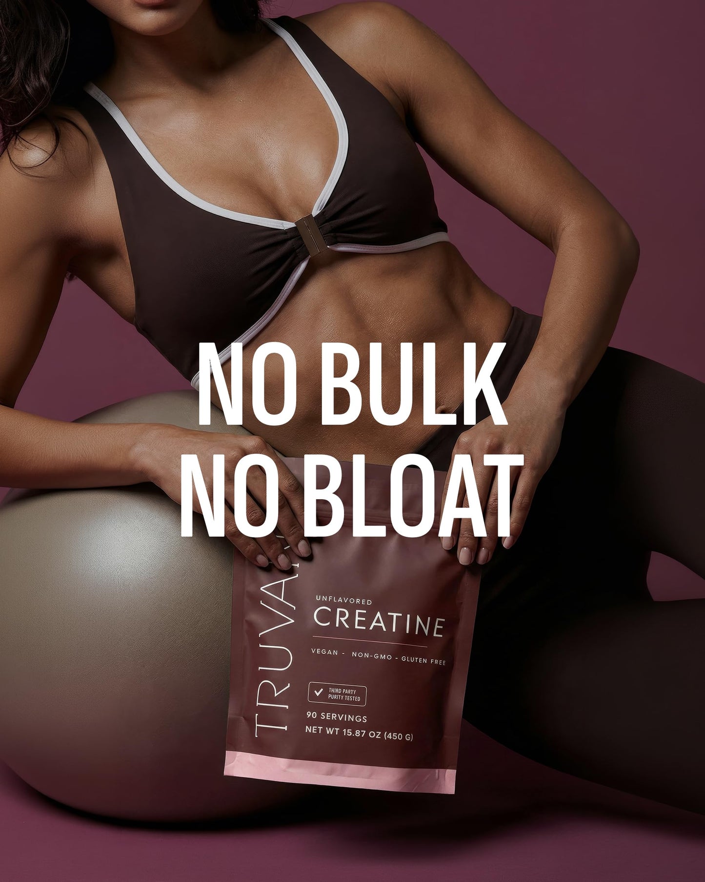 Truvani Creatine Monohydrate Powder 15.87 Ounce