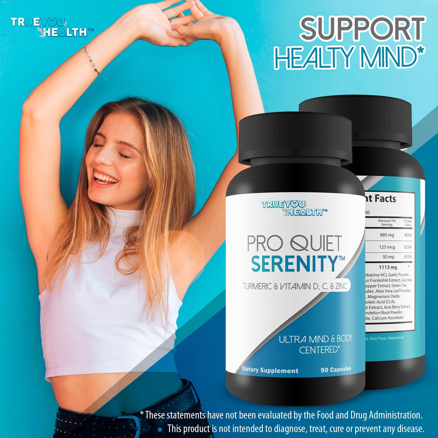 Generic Pro Quiet Serenity Mood Support Supplement Capsule 1 Count