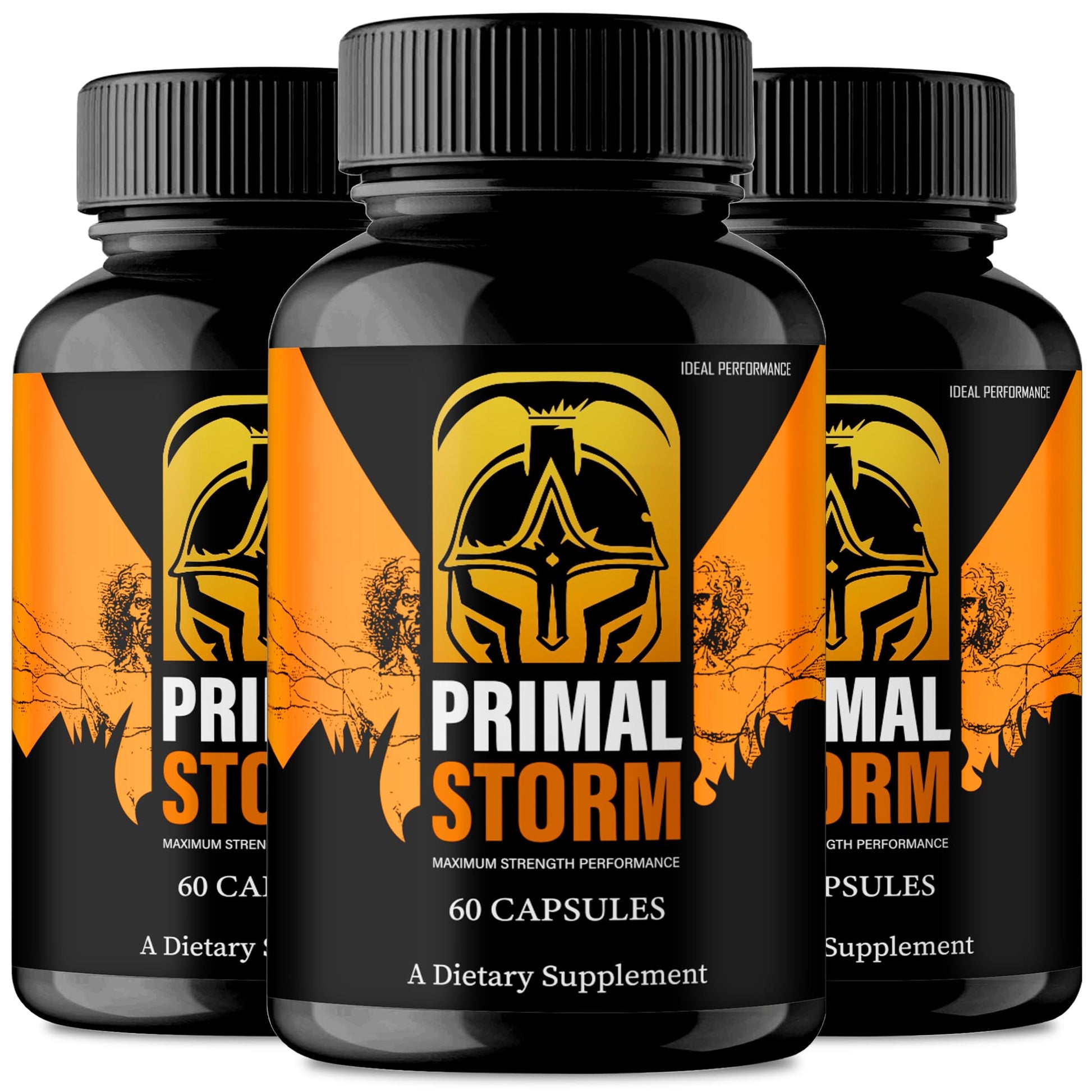 IDEAL PERFORMANCE Primal Storm Capsules 180 Count