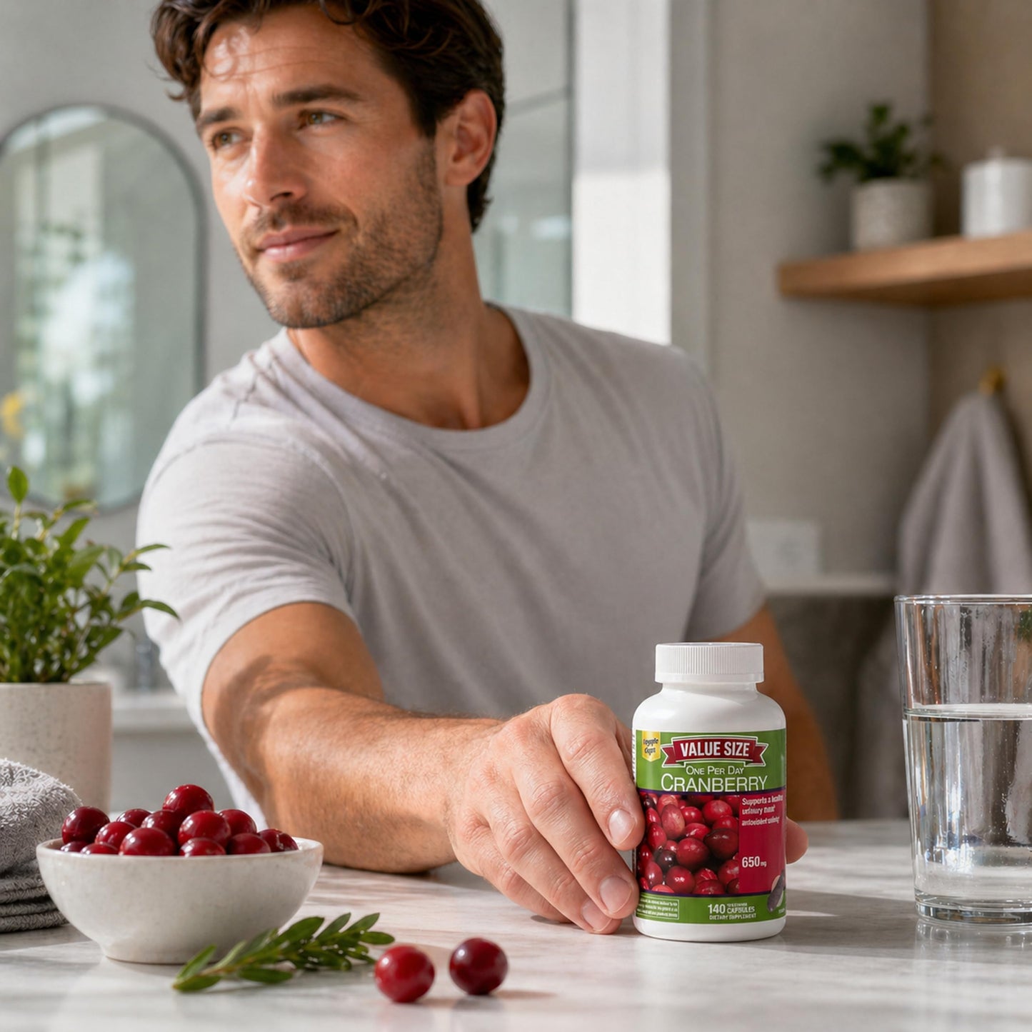 Generic Nature Cranberry 650mg Capsules 140 Count