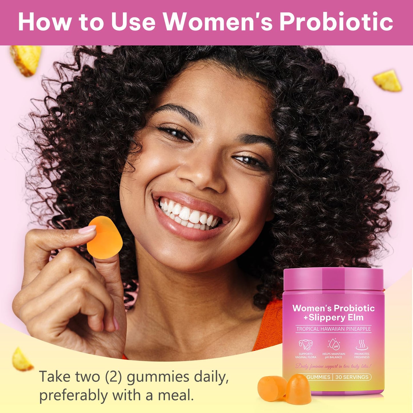 Daiasns Feminine Probiotics Gummies, 60 Count