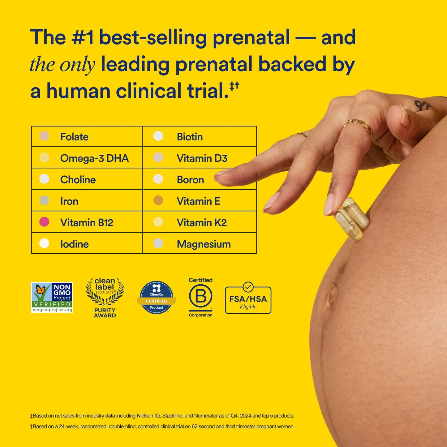Ritual Prenatal Multivitamin For Women 60 Capsules