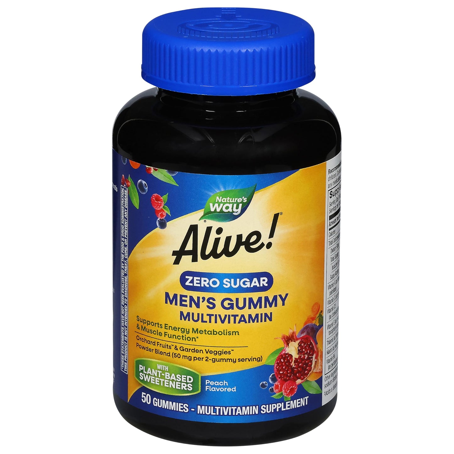 Nature's Way Alive Zero Sugar Men's Gummy Multi, 50 Count