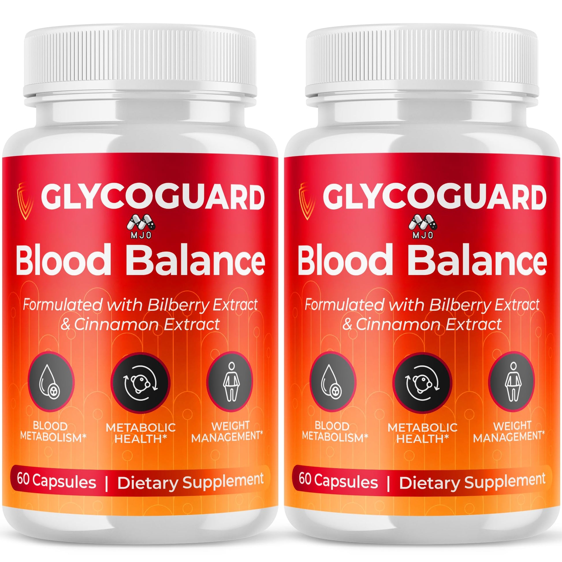 MJO Glycoguard Red 120 Capsules