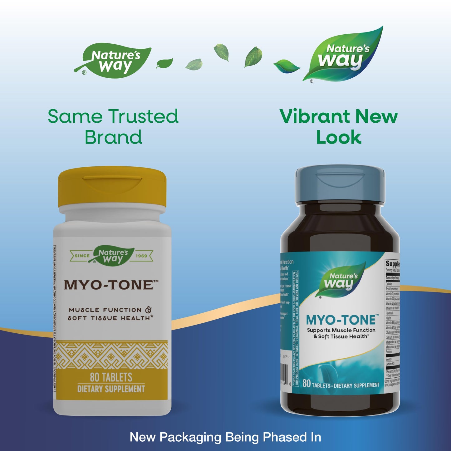 Nature's Way Myo-Tone Muscle Function & Soft Tissue Health 160 Tablets