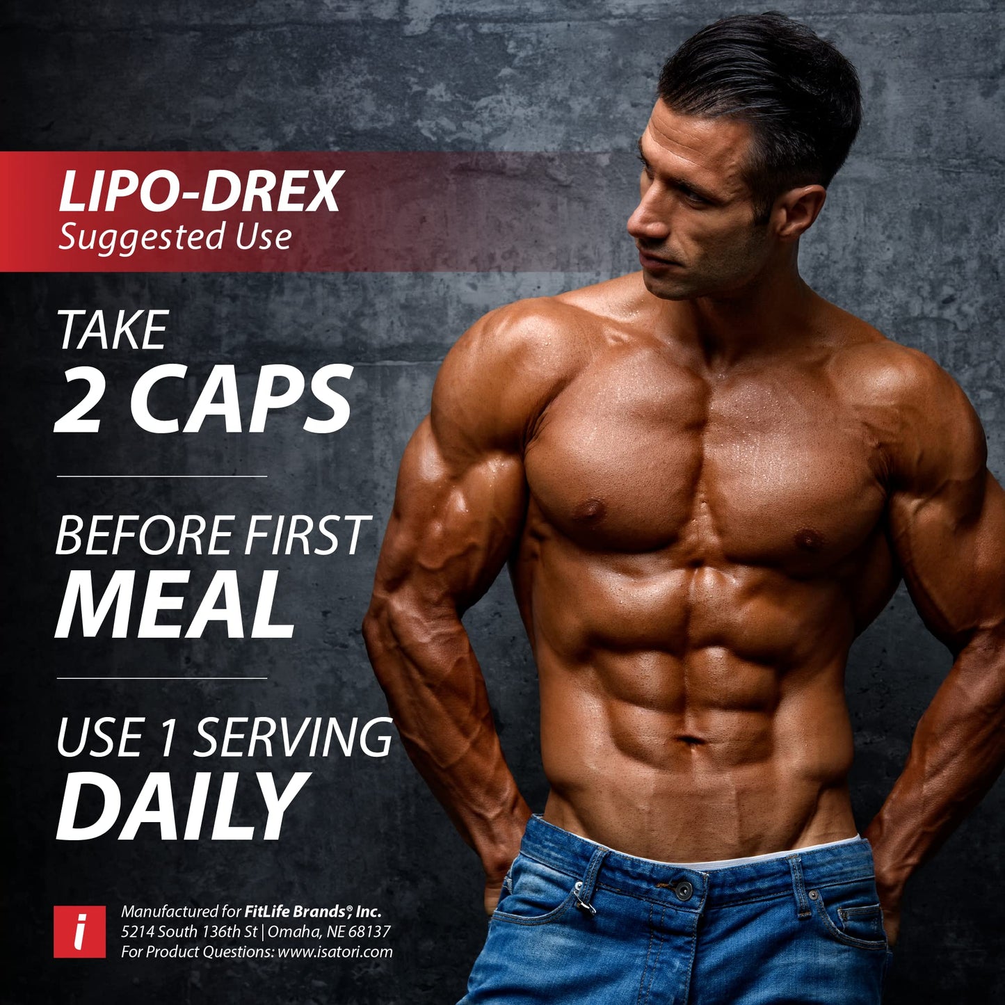 iSatori Lipo-Drex Fat Loss Thermogenic Formula Capsules 60 Count