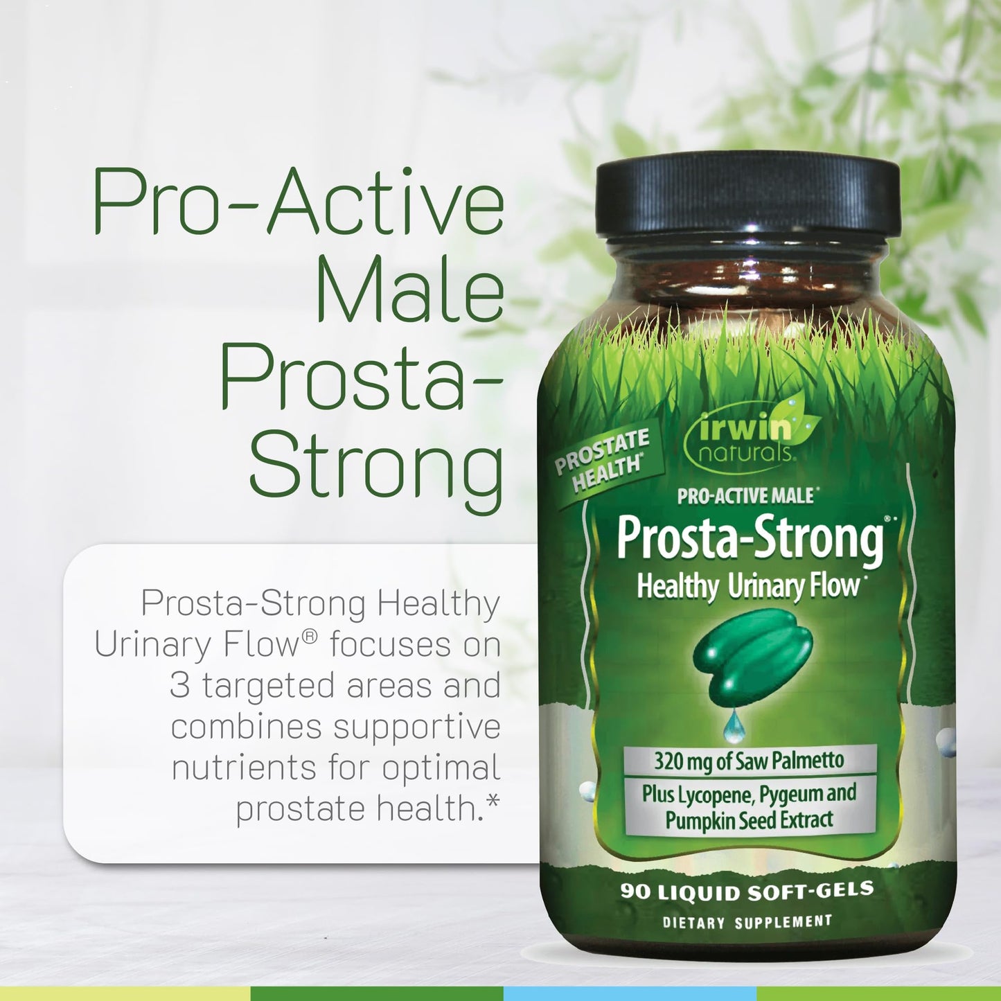 Irwin Naturals Prosta-Strong Prostate Health Support Softgels 180